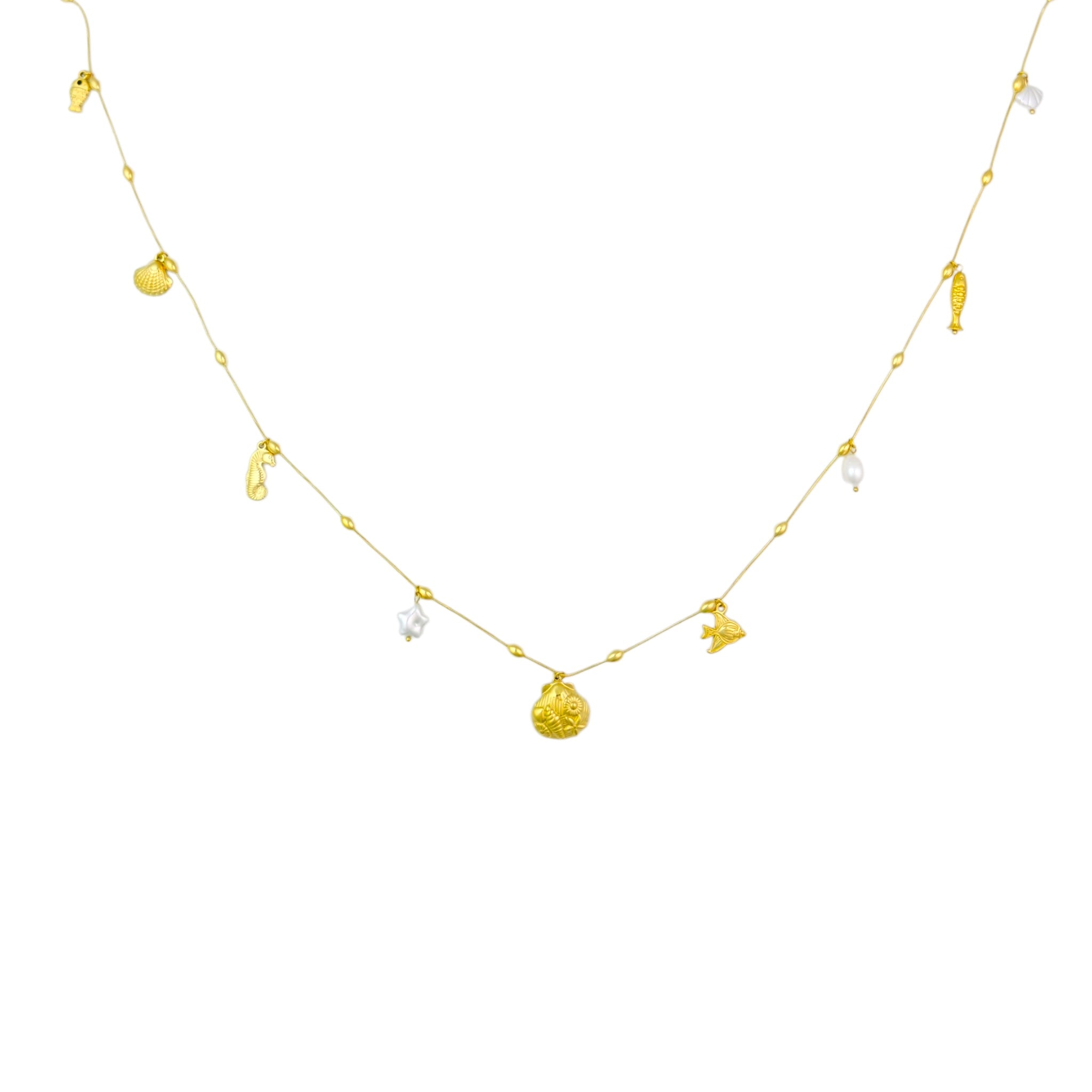 Seastar bedel lange ketting