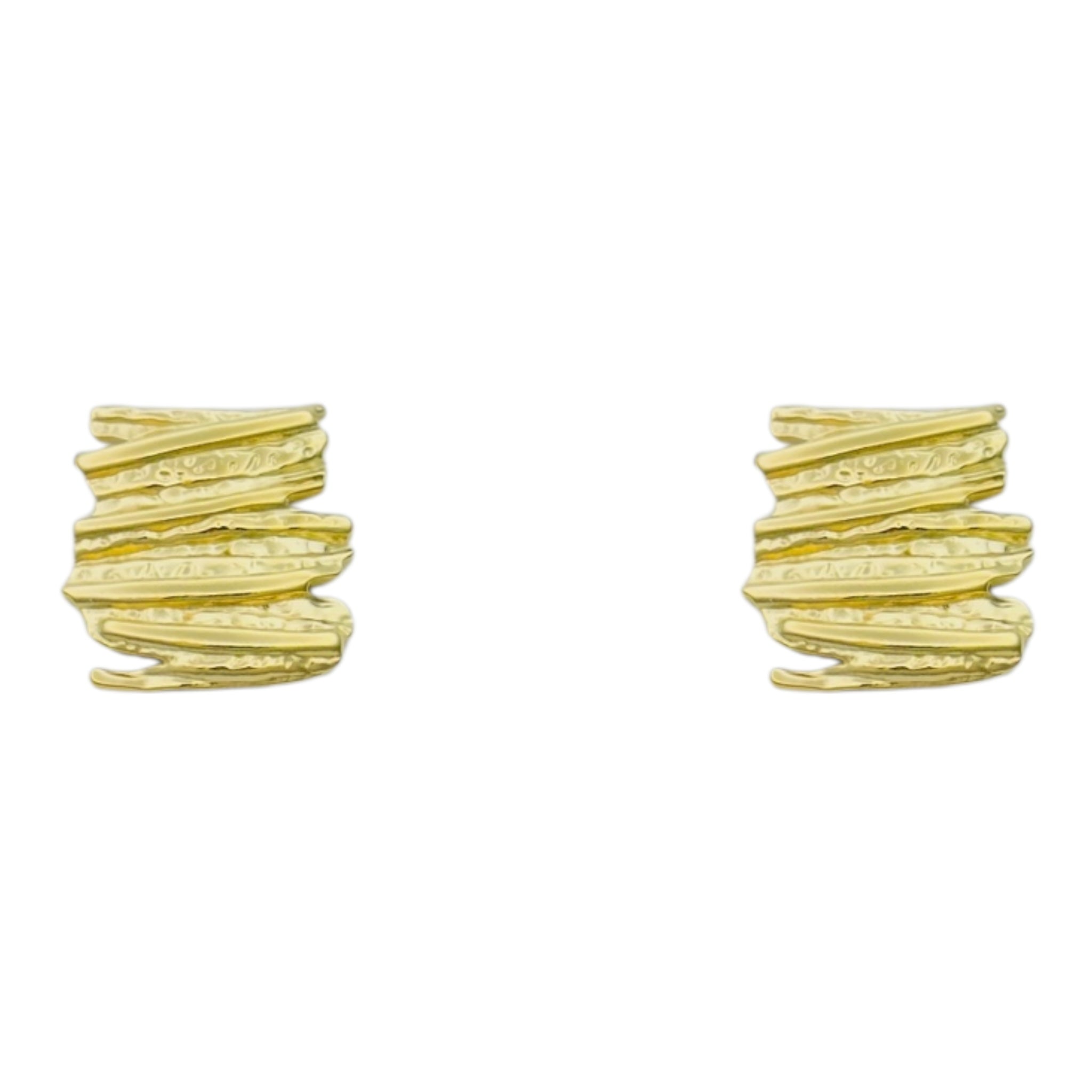 Stripes studs oorbellen