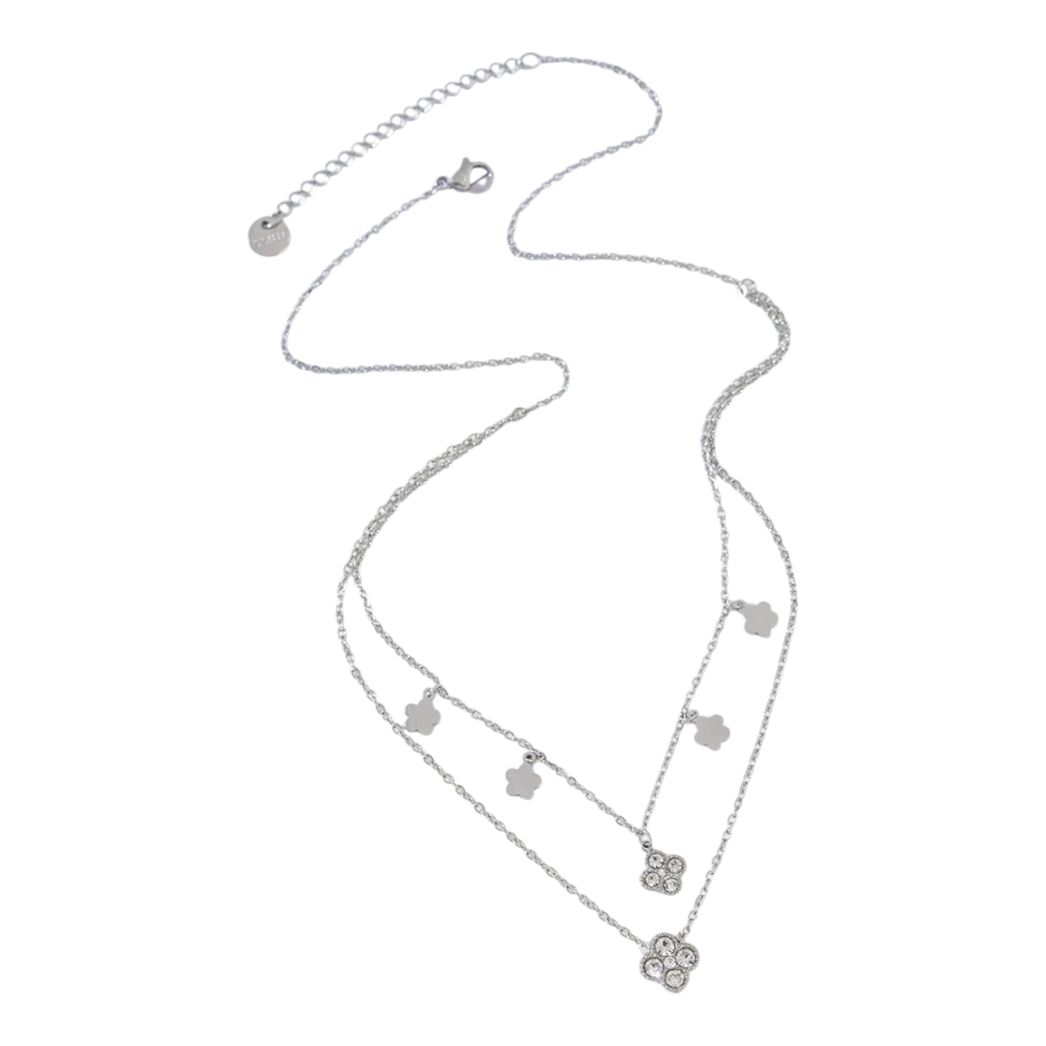 Double clover ketting