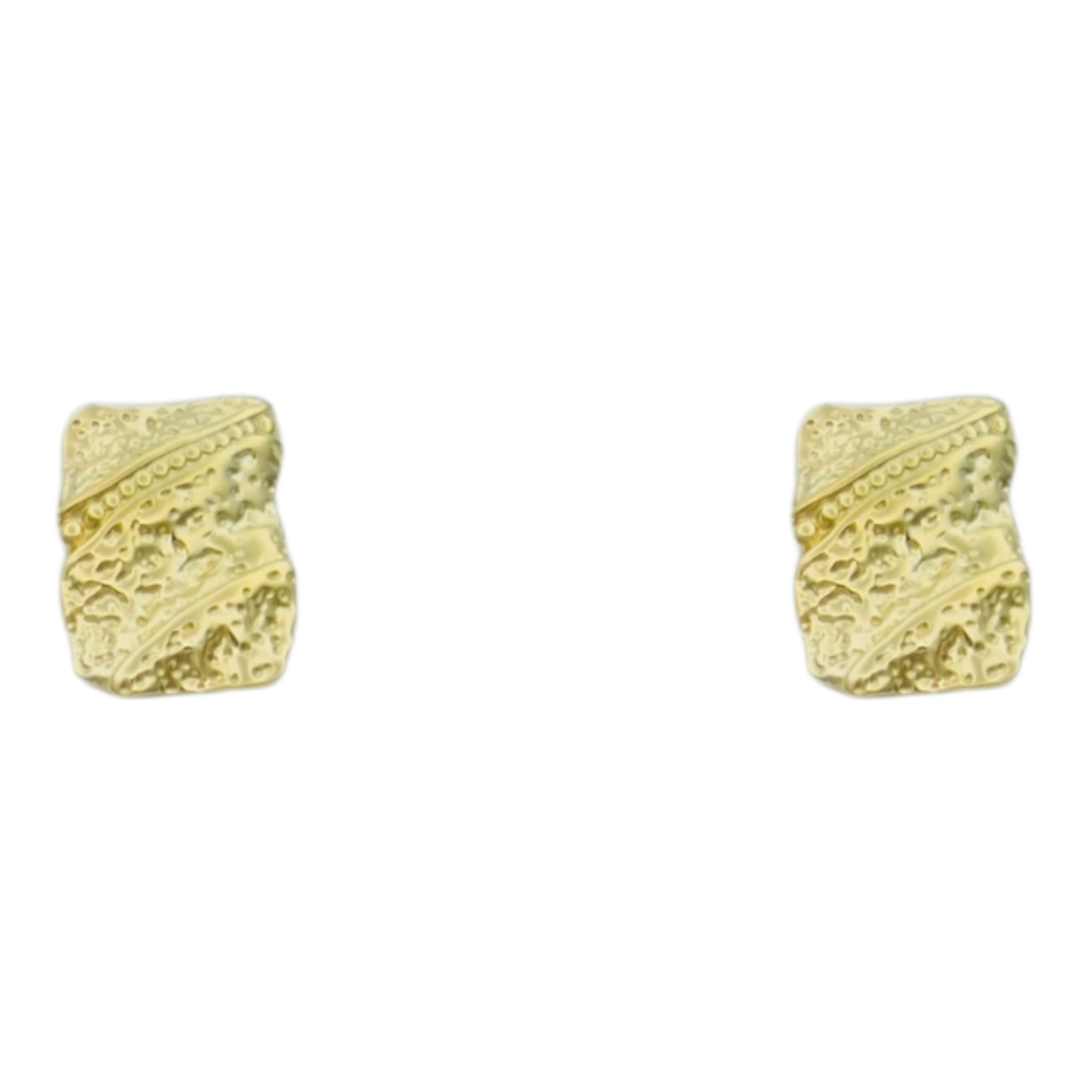Scrabble studs oorbellen