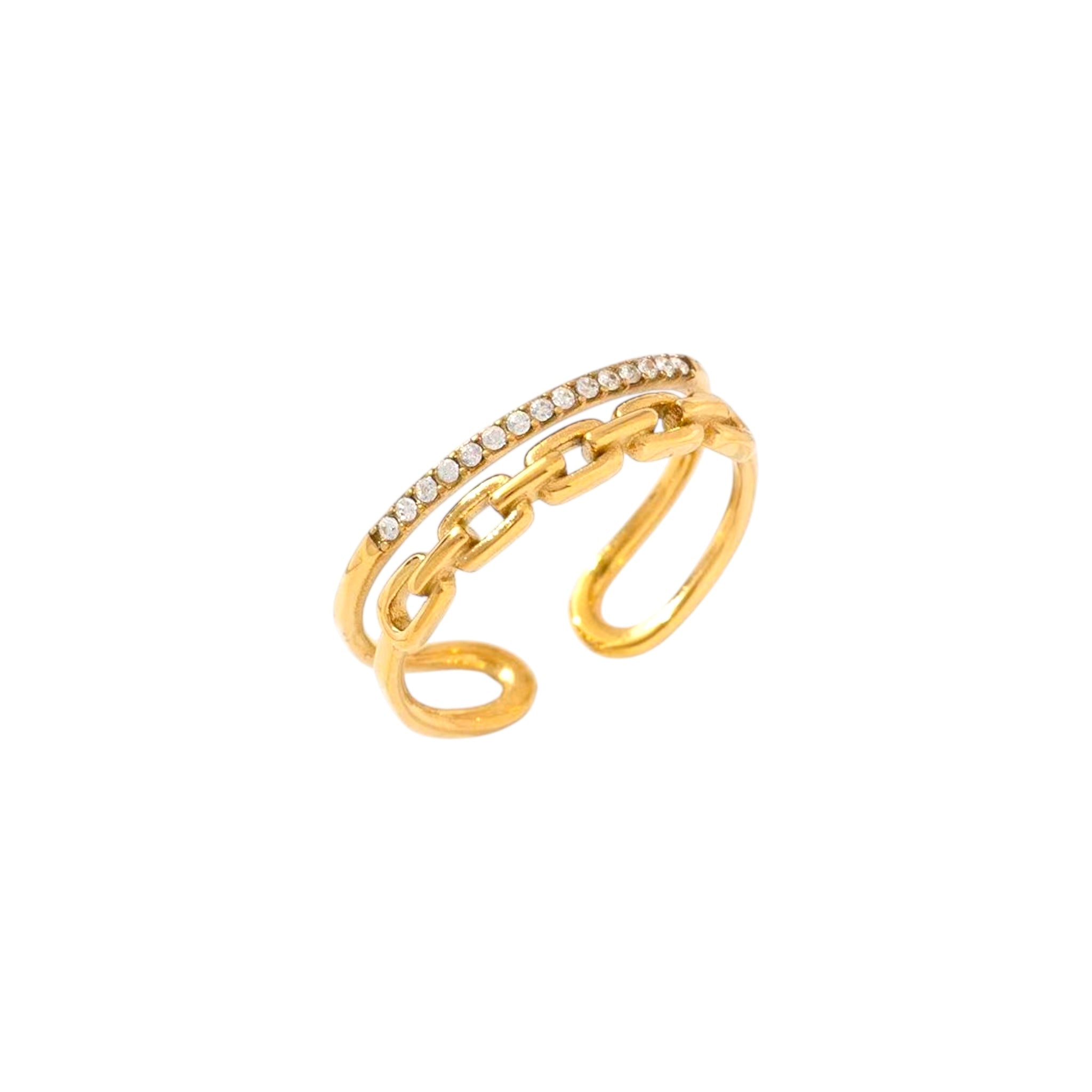 Strassy tiff ring
