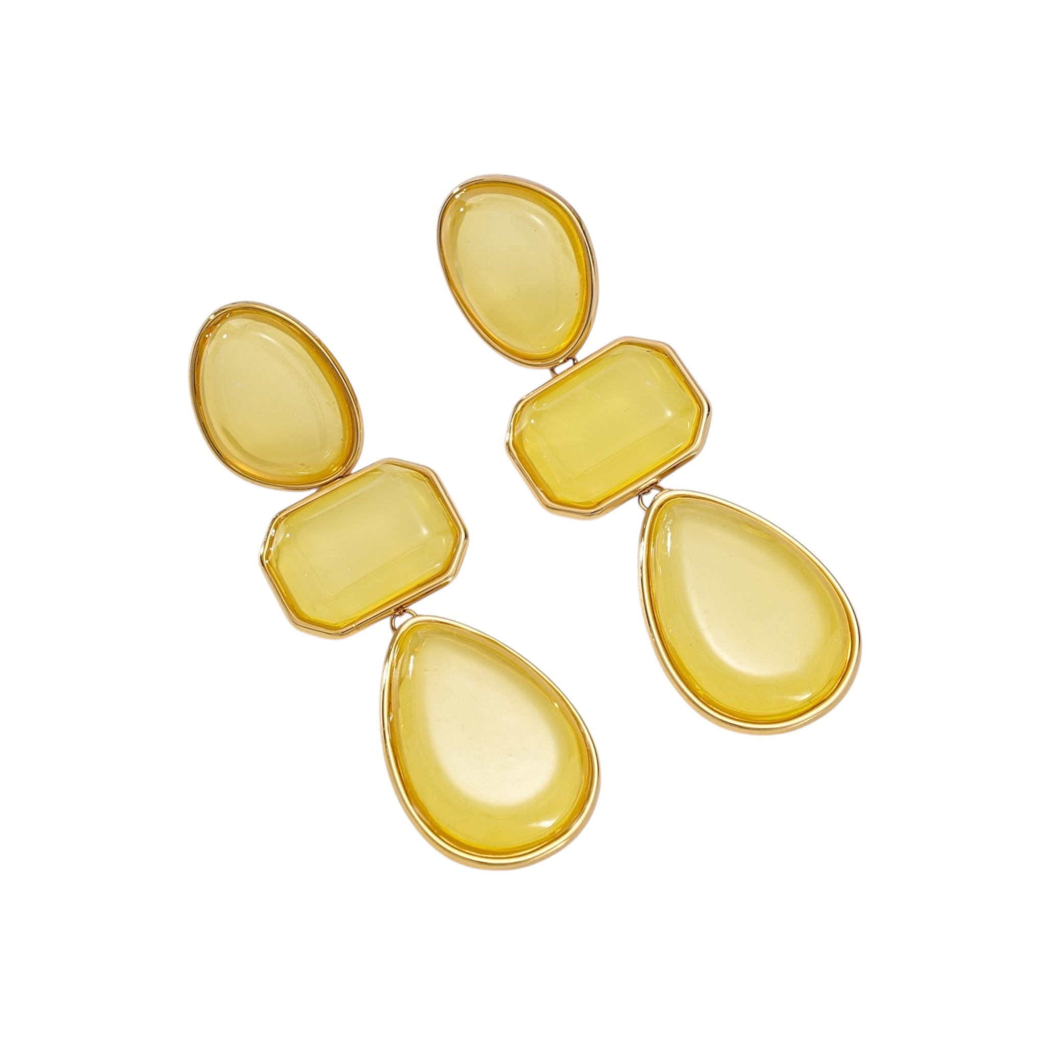 Glass earrings