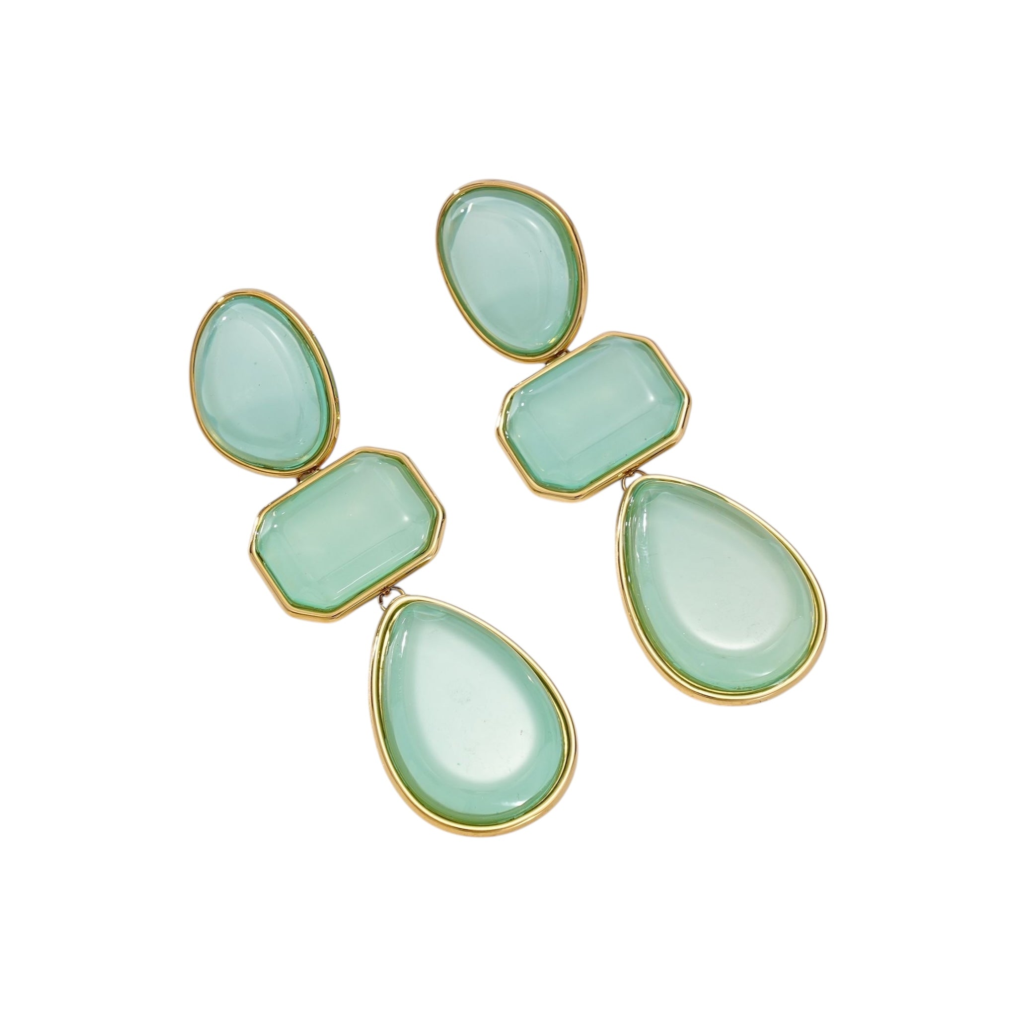 Glass earrings