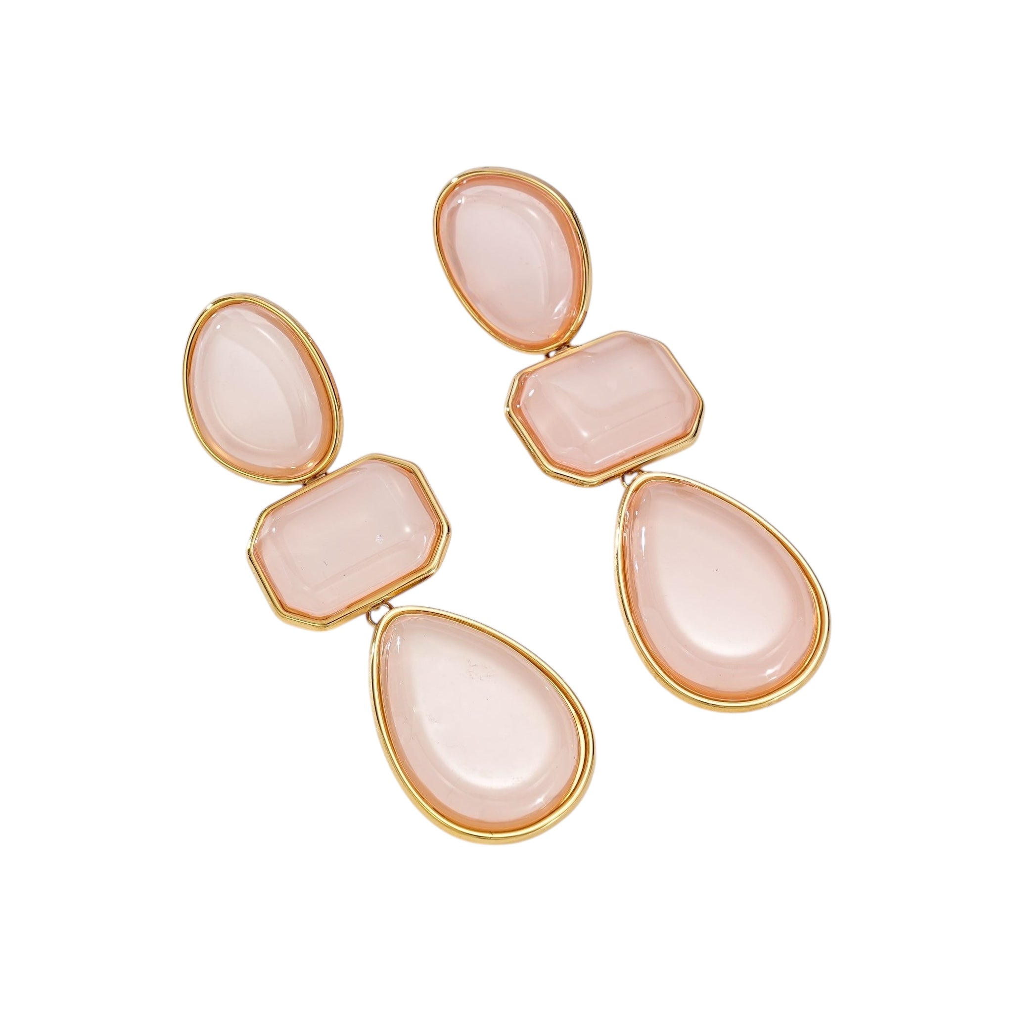 Glass earrings