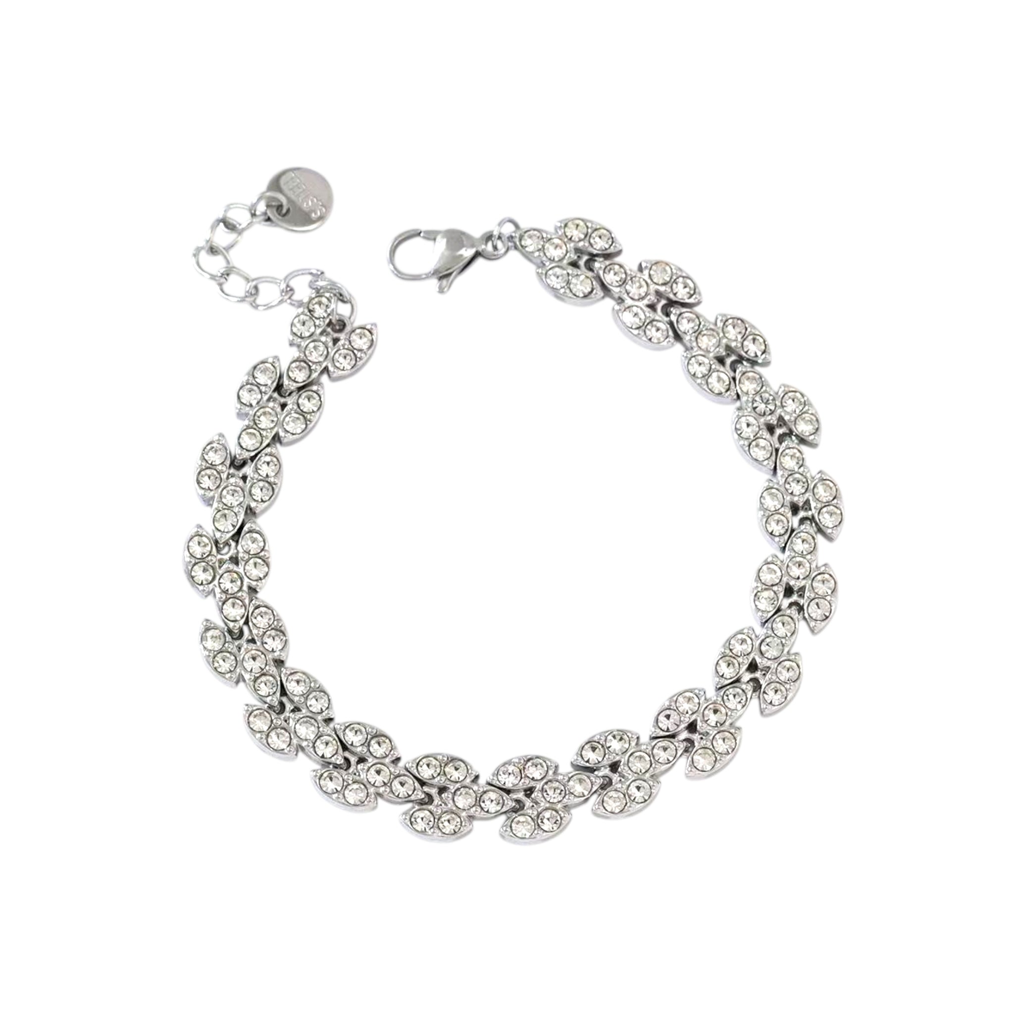Strassy chain bracelet