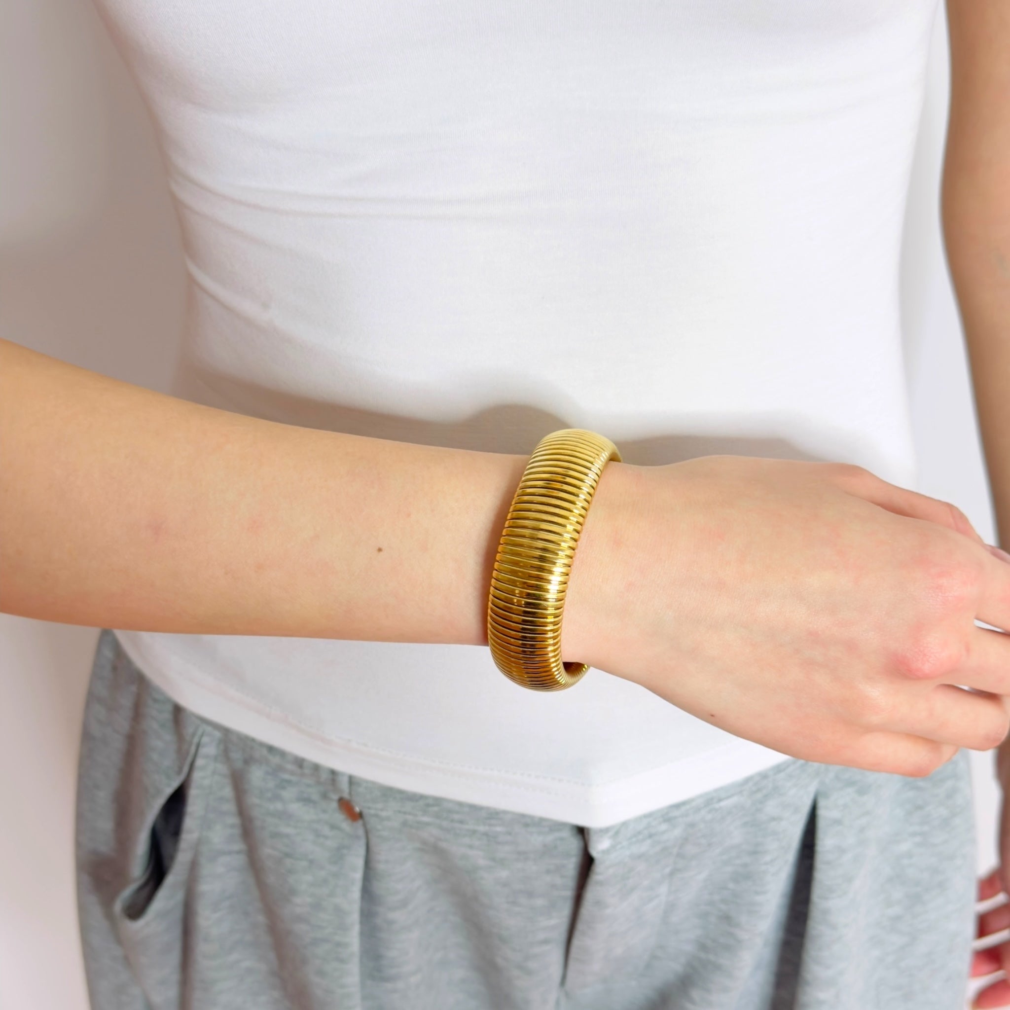 Statement snake armband