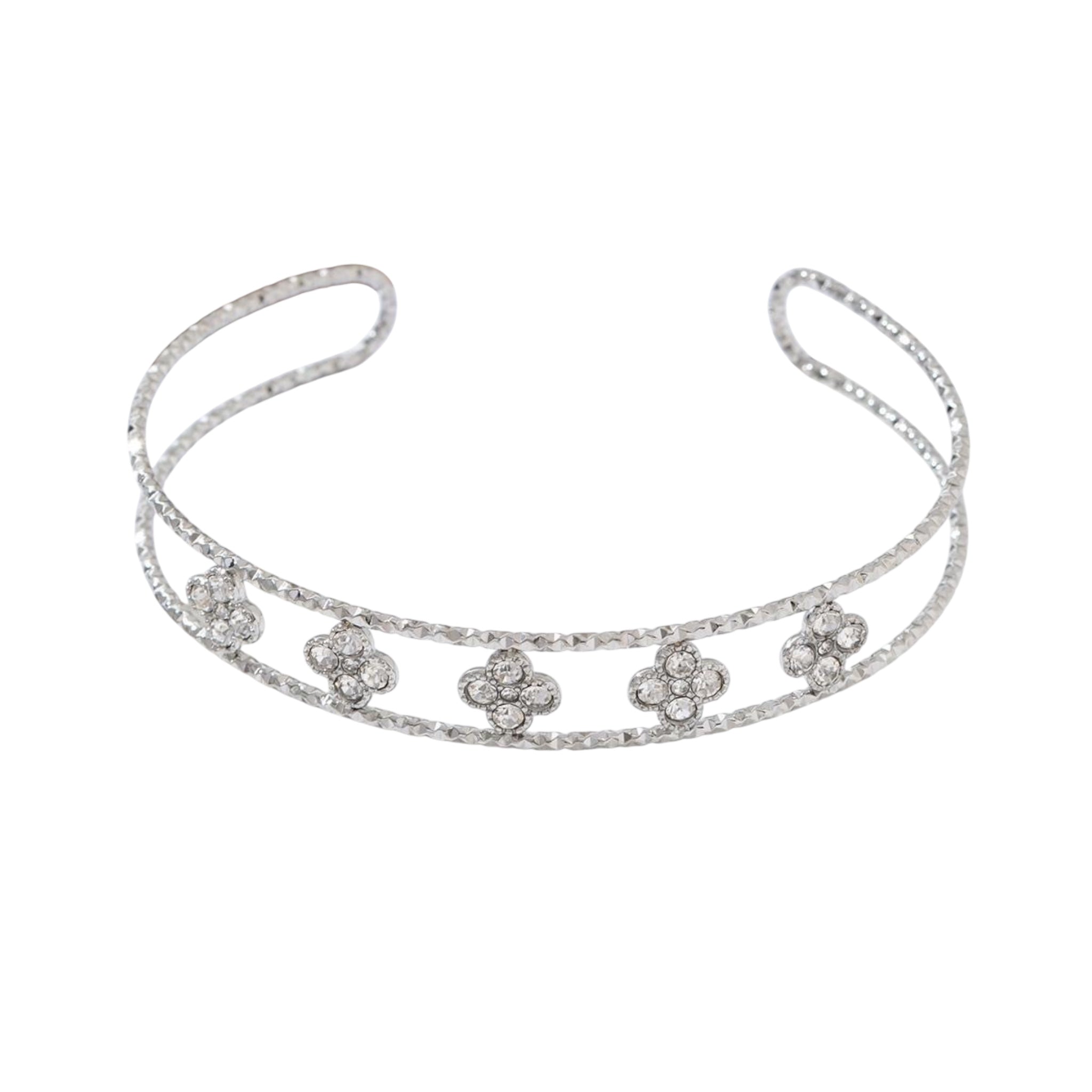 Clover bangle