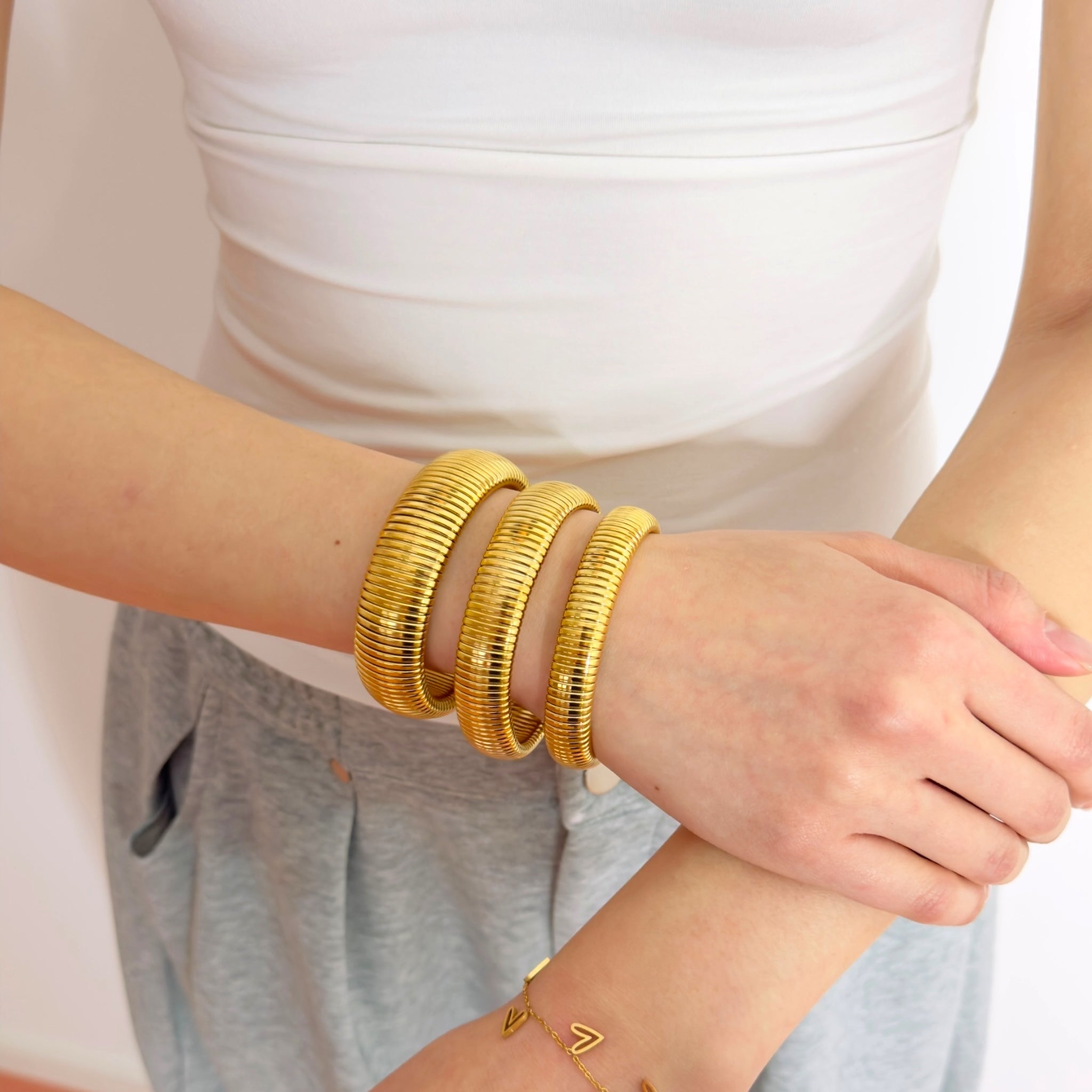 Statement snake armband