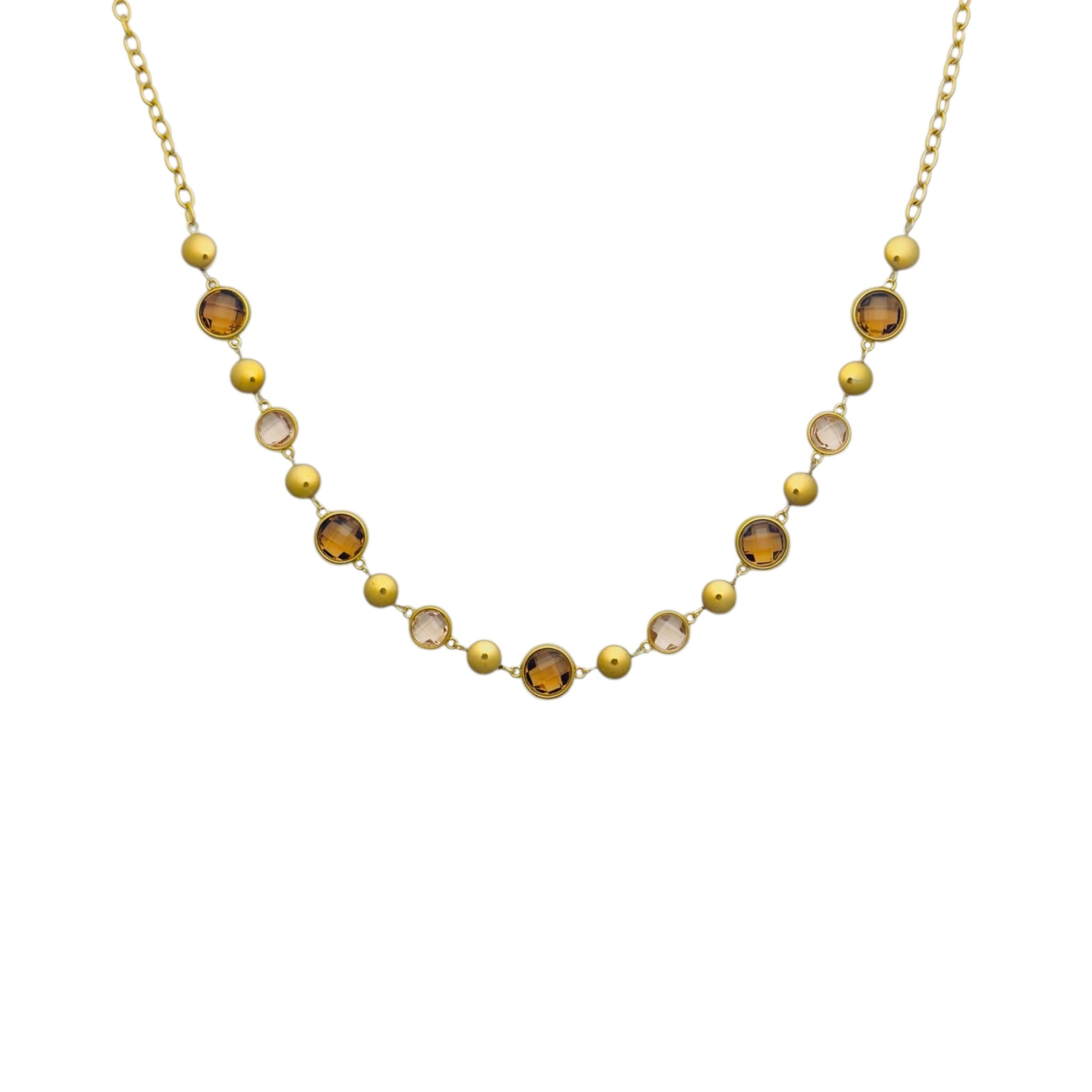 Routes ketting bruin