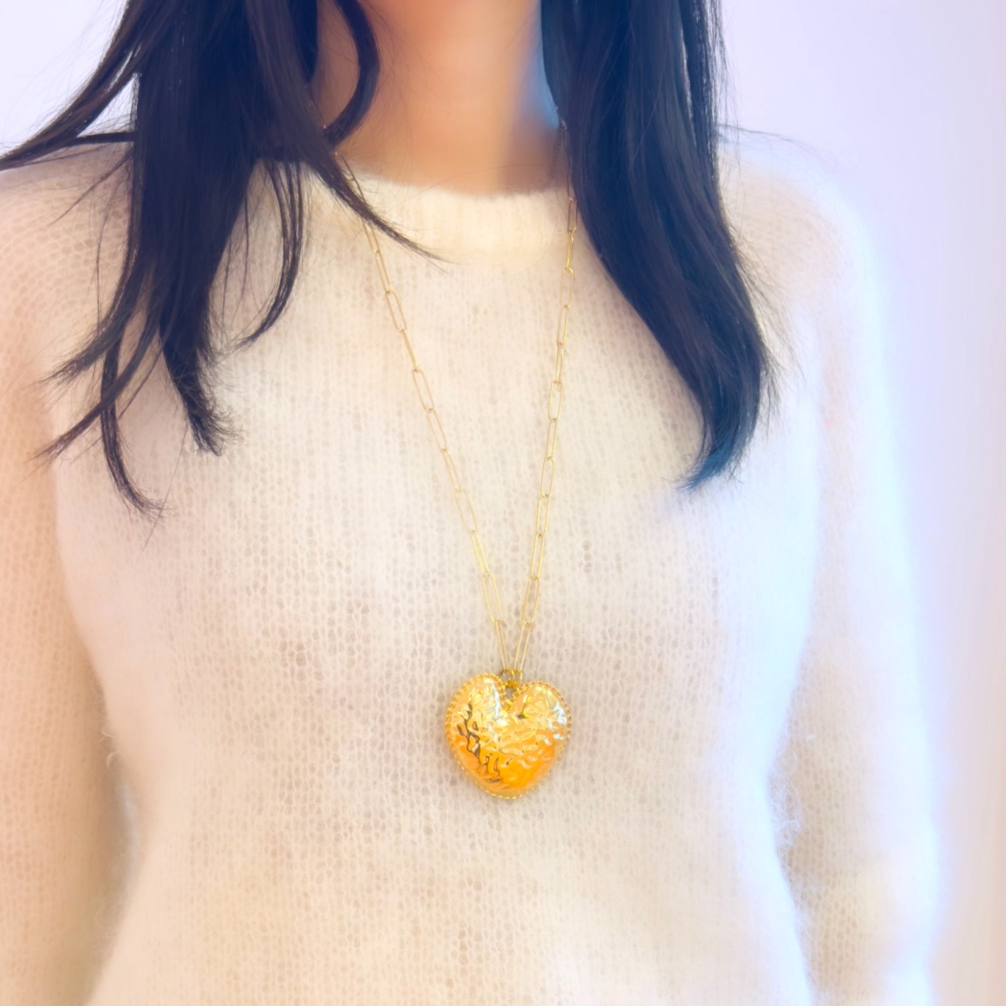 Broken love lange ketting