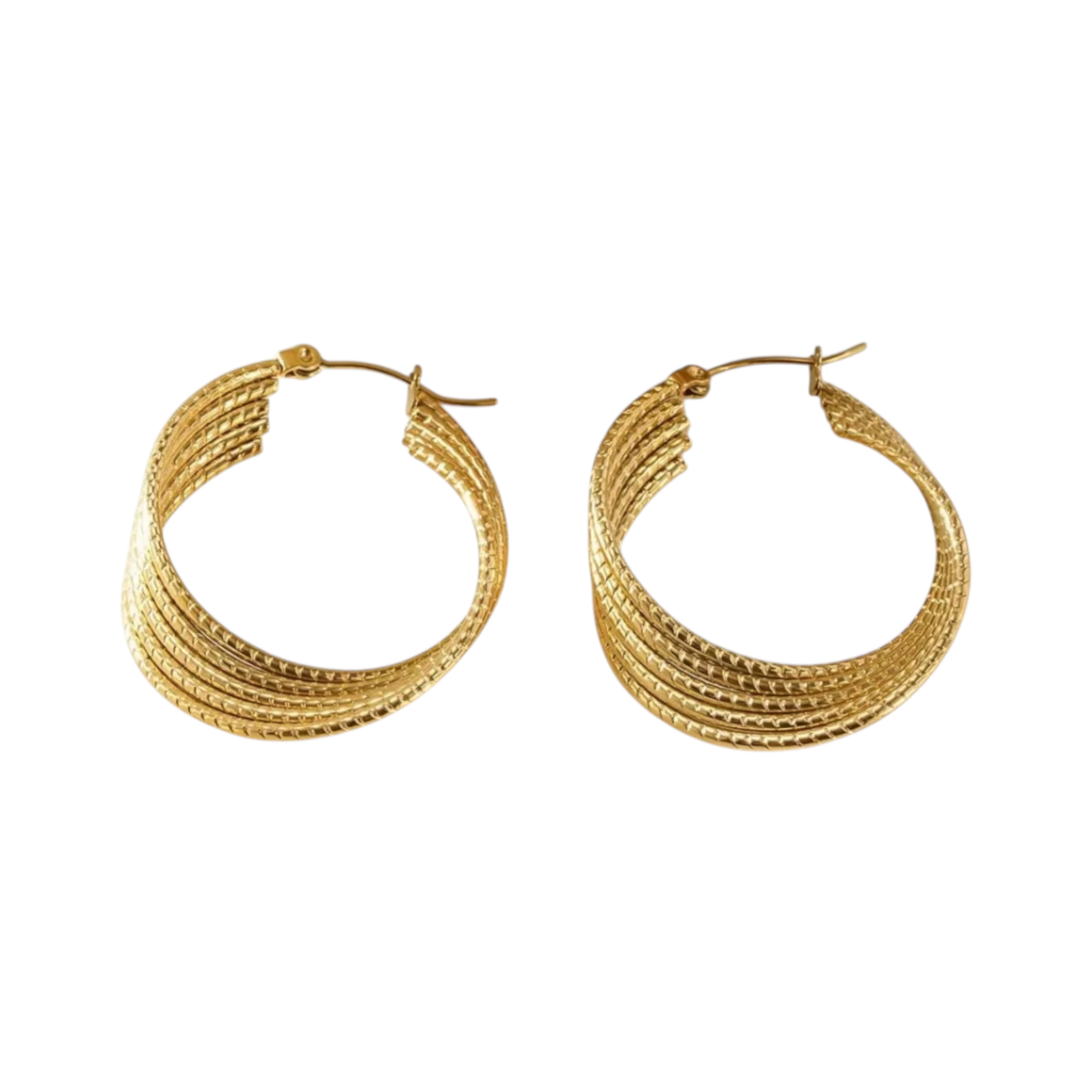 Startracker hoops earrings