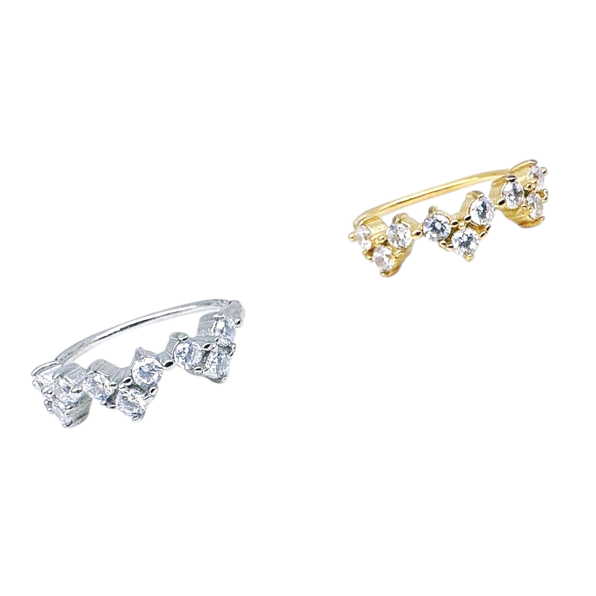 Strassy Heart rings