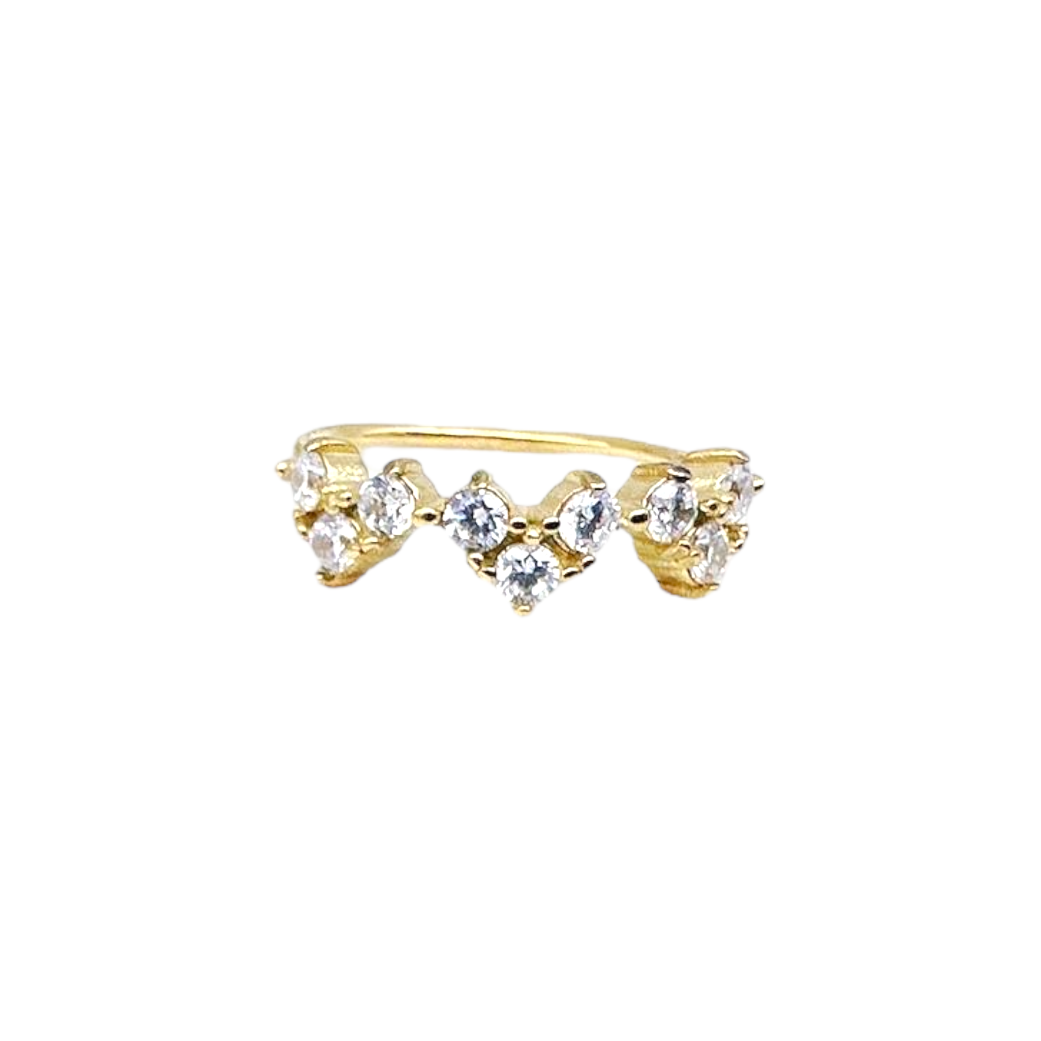 Strassy Heart rings