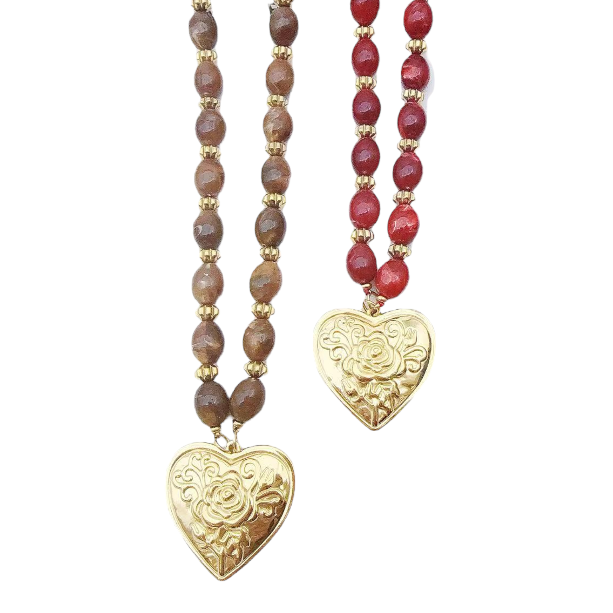 Roses beads ketting 55CM