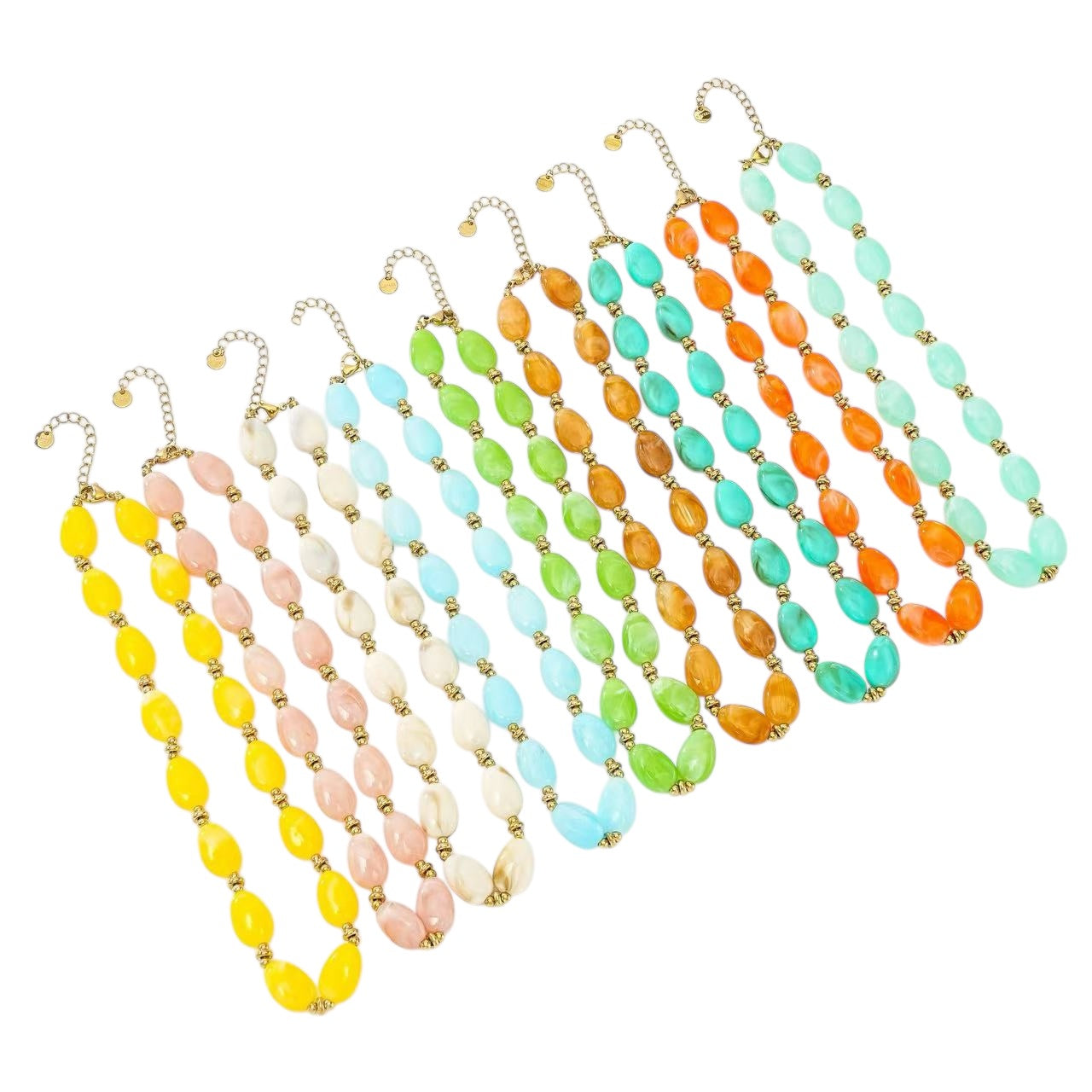 Spring loulou ketting