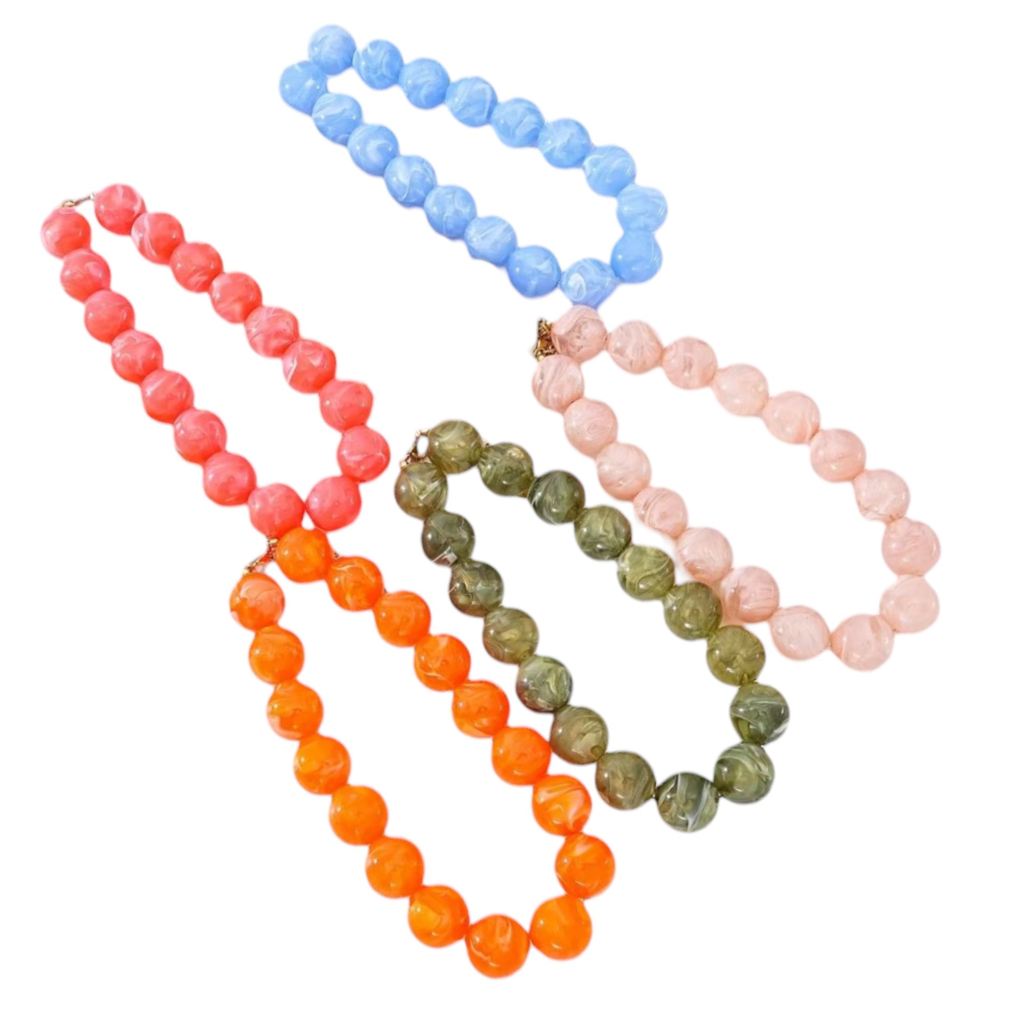 Large bead necklace 25MM