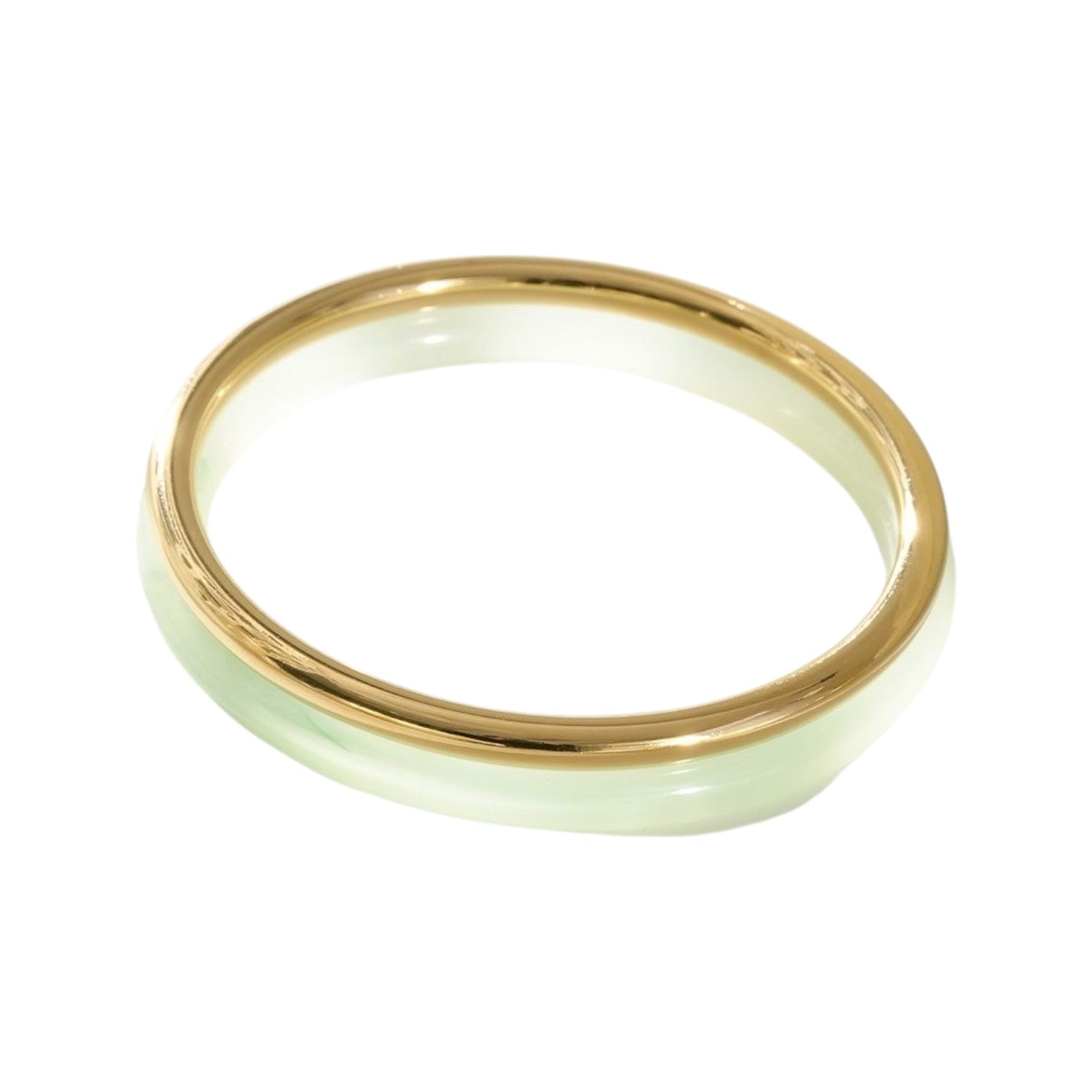 2 set spring bangle jade