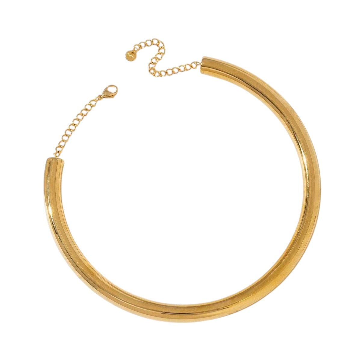 Round choker necklace
