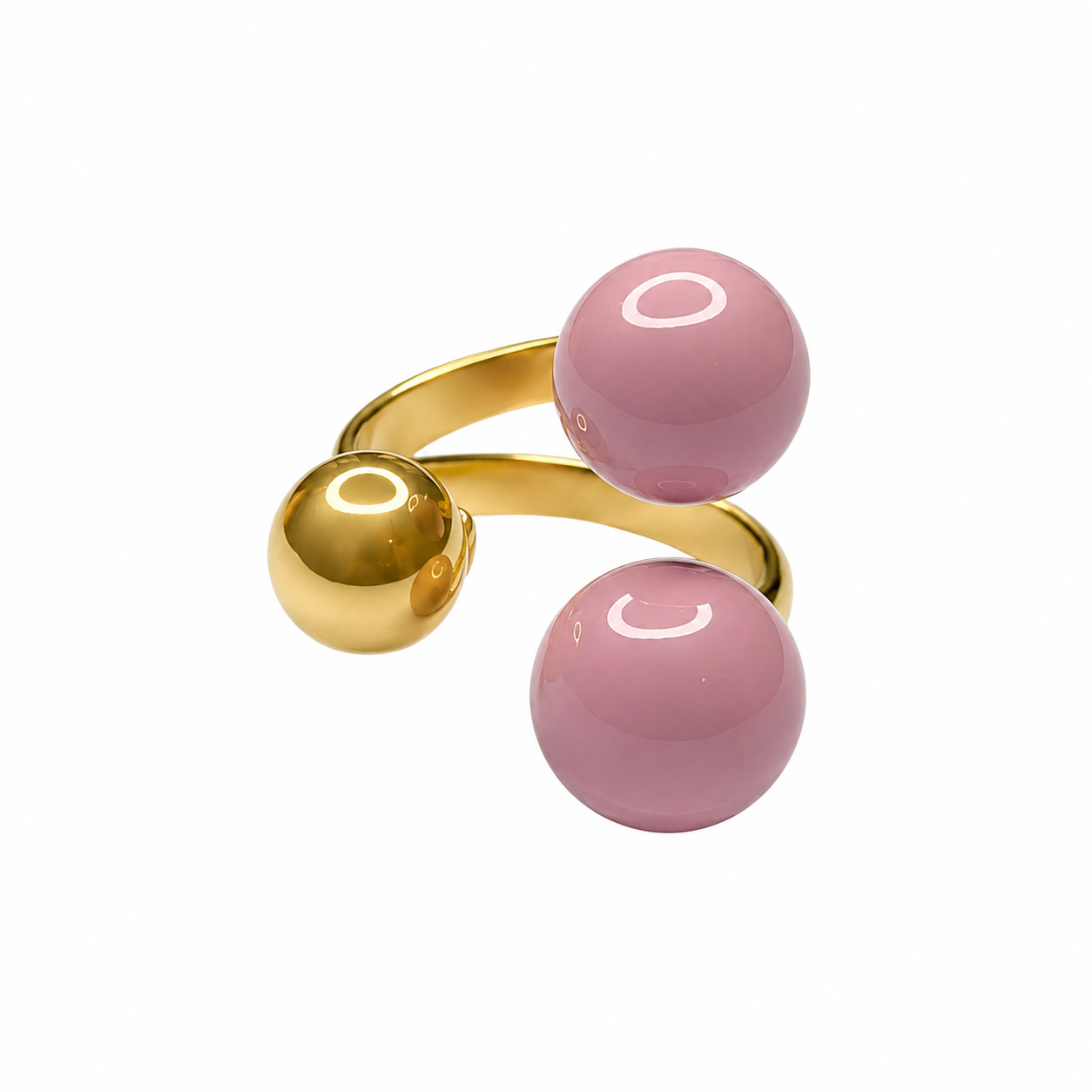 Triple dot ring