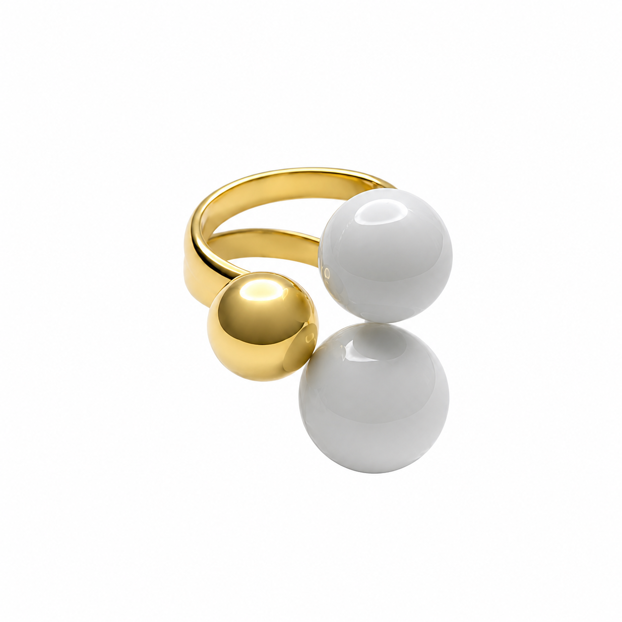 Triple dot ring