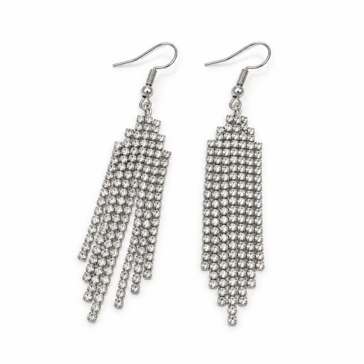 Strassy hoke strass oorbellen