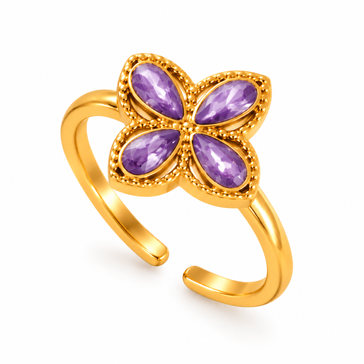 Amélie ring Paars SOFIZARE