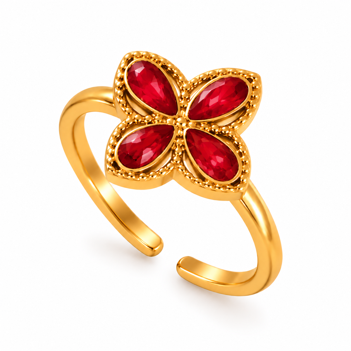 Amélie ring Rood SOFIZARE