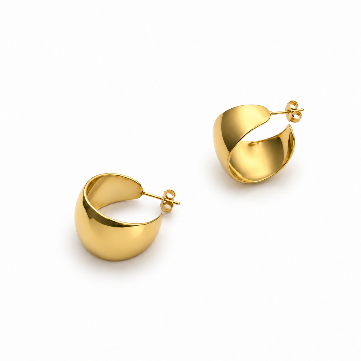 Brede chunky hoops