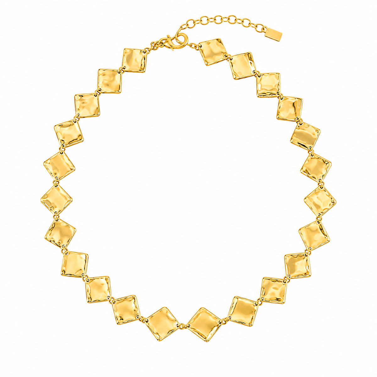 Blocks statement ketting Goud SOFIZARE