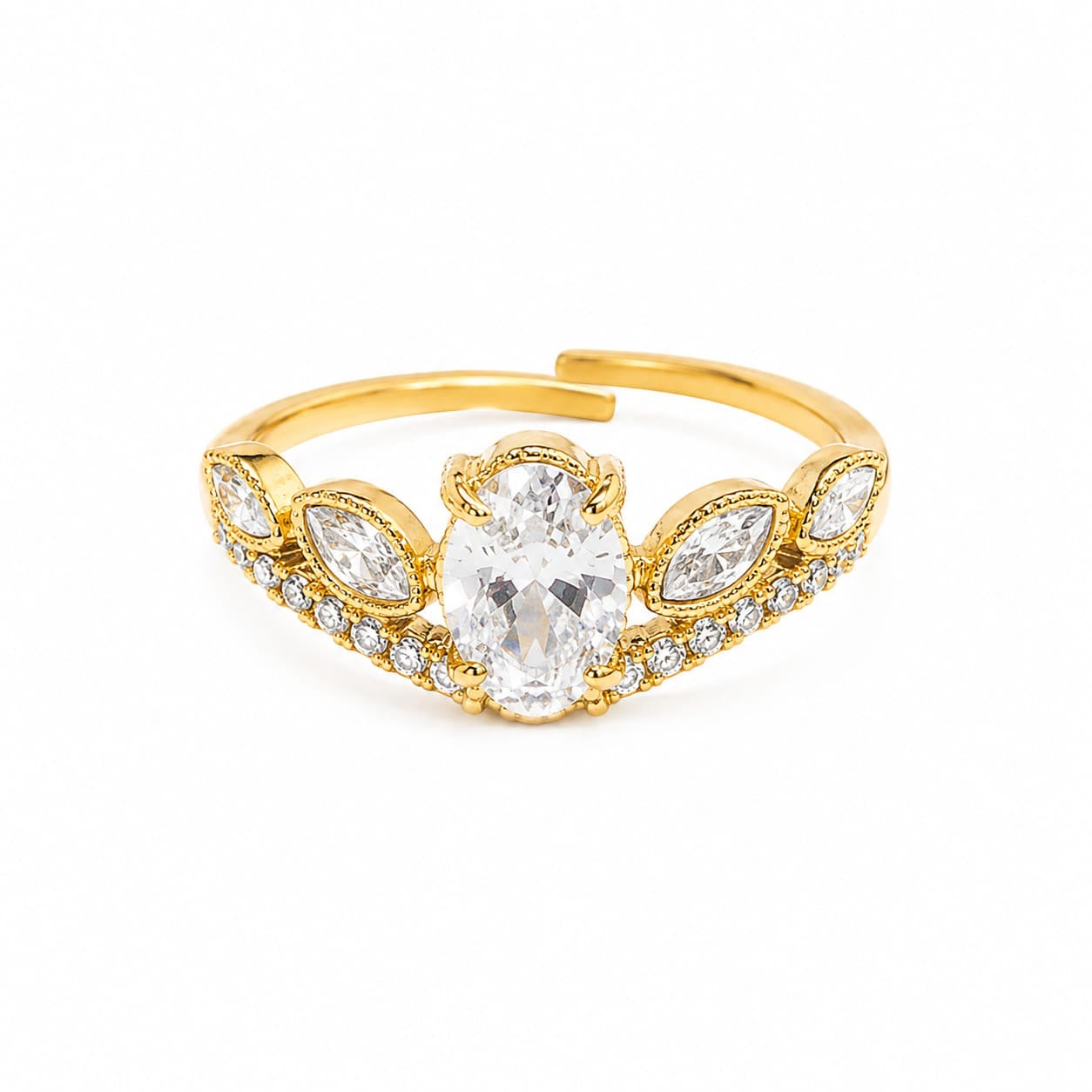 Queen strass ring