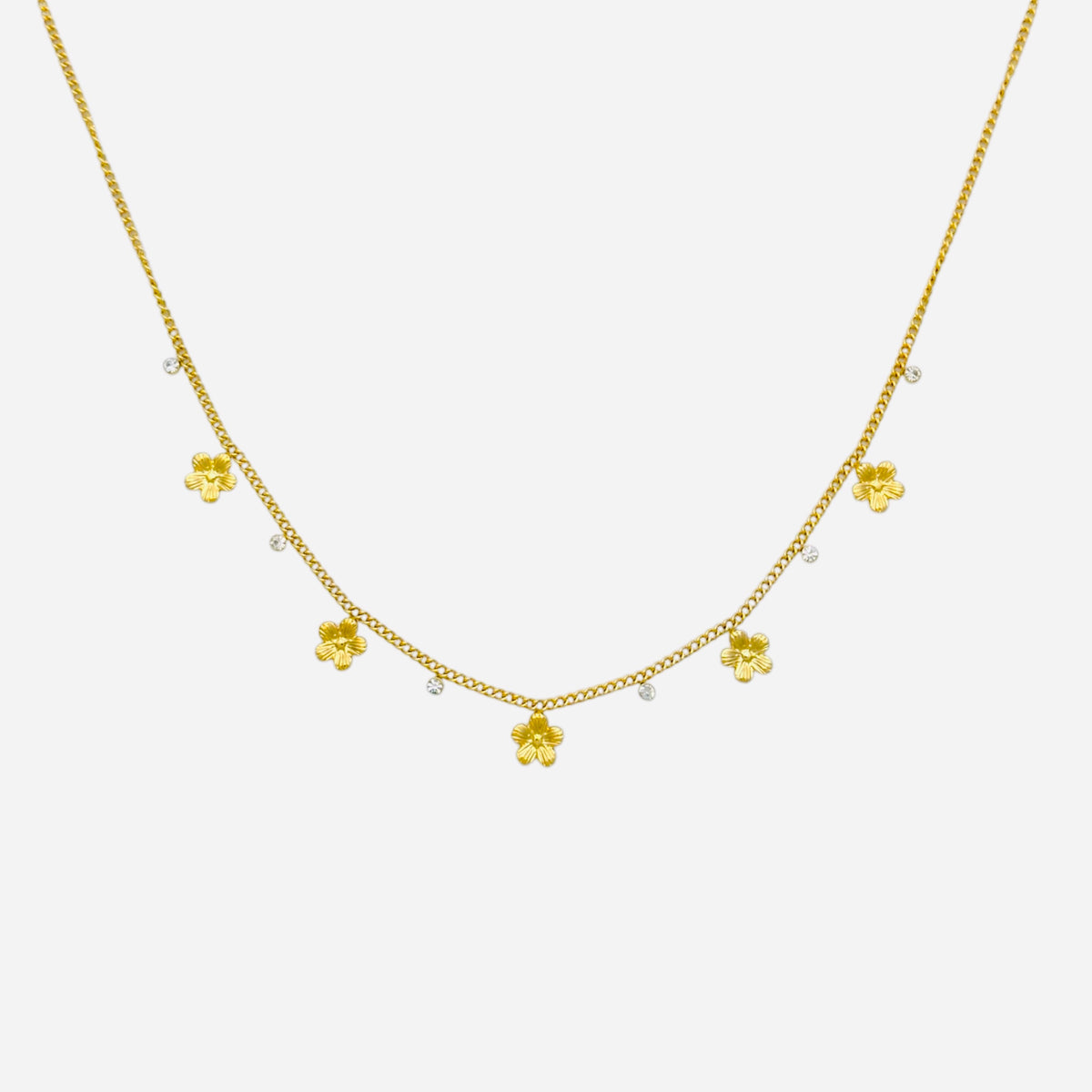 Camelia ketting Goud SOFIZARE