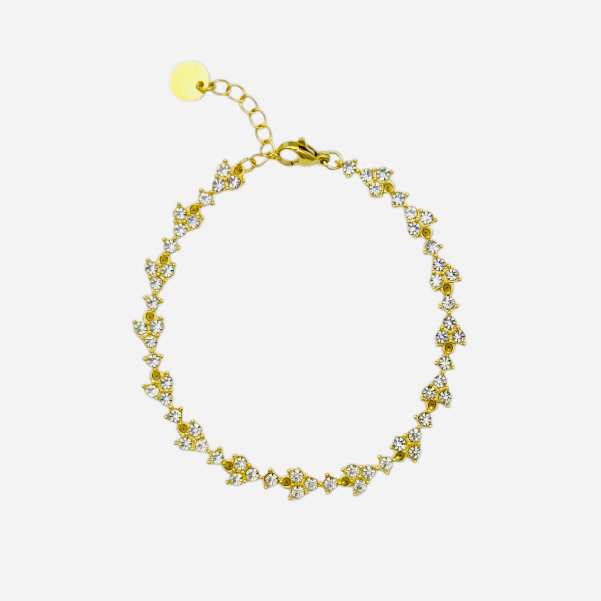 Carol strass armband Goud SOFIZARE