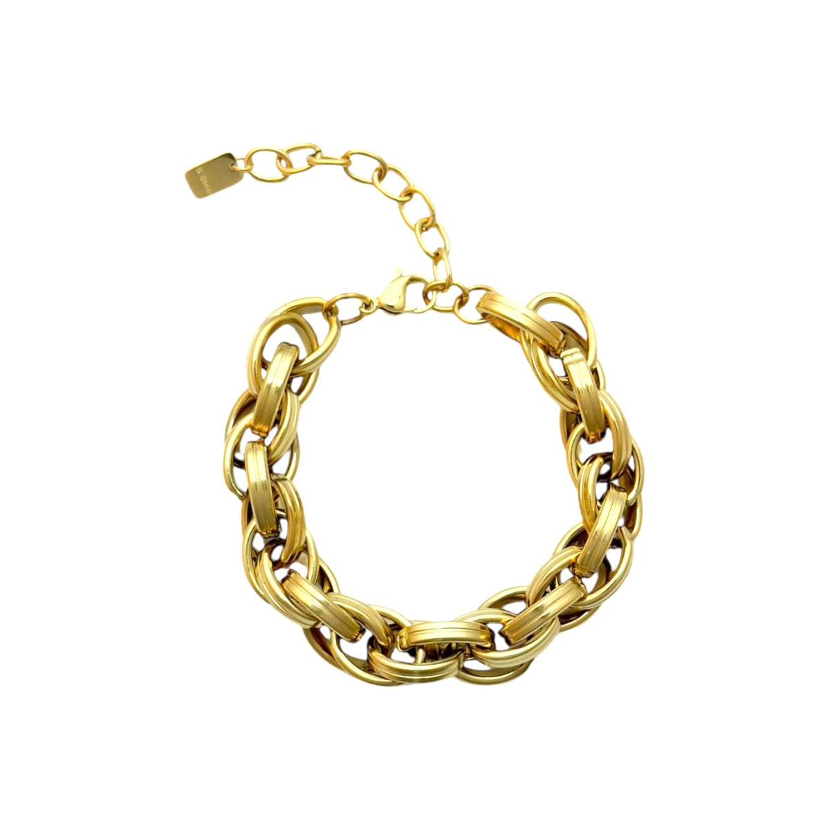 Chunky statement armband Goud SOFIZARE