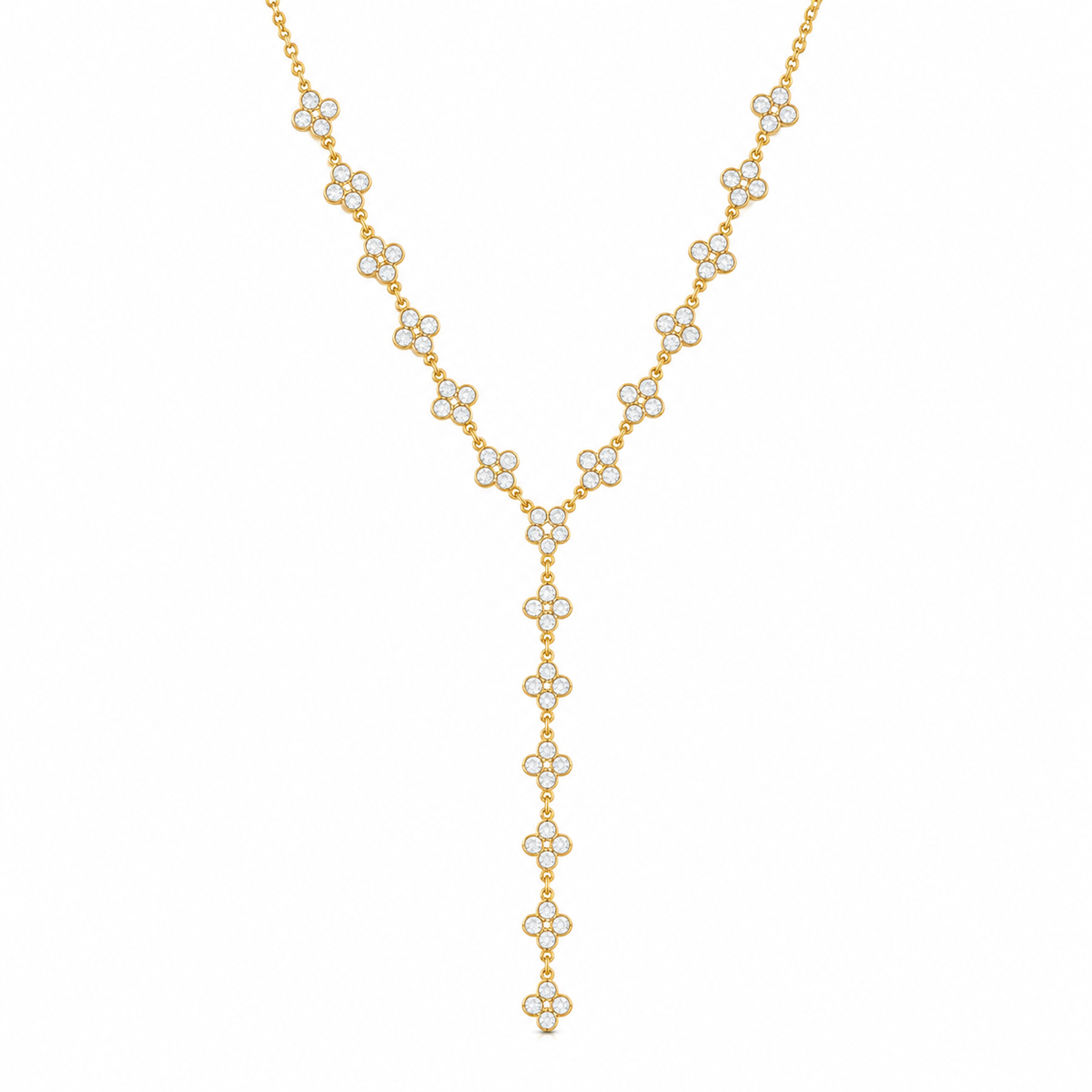 Clover Y ketting Goud SOFIZARE