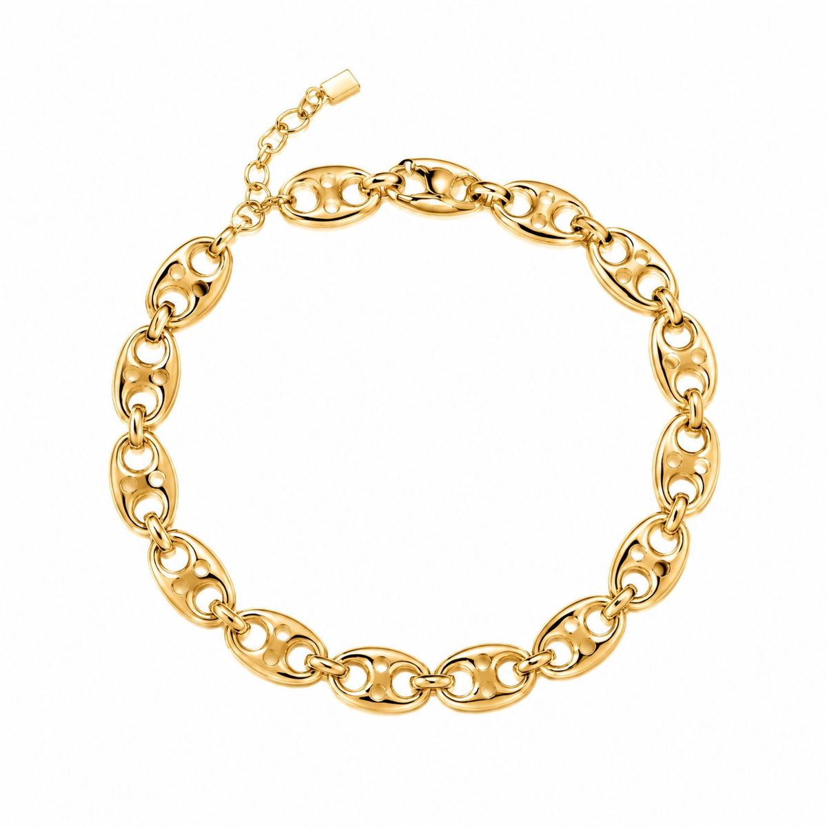 Coffee statement ketting Goud SOFIZARE