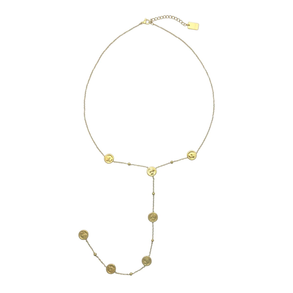 Coins Y ketting Goud SOFIZARE