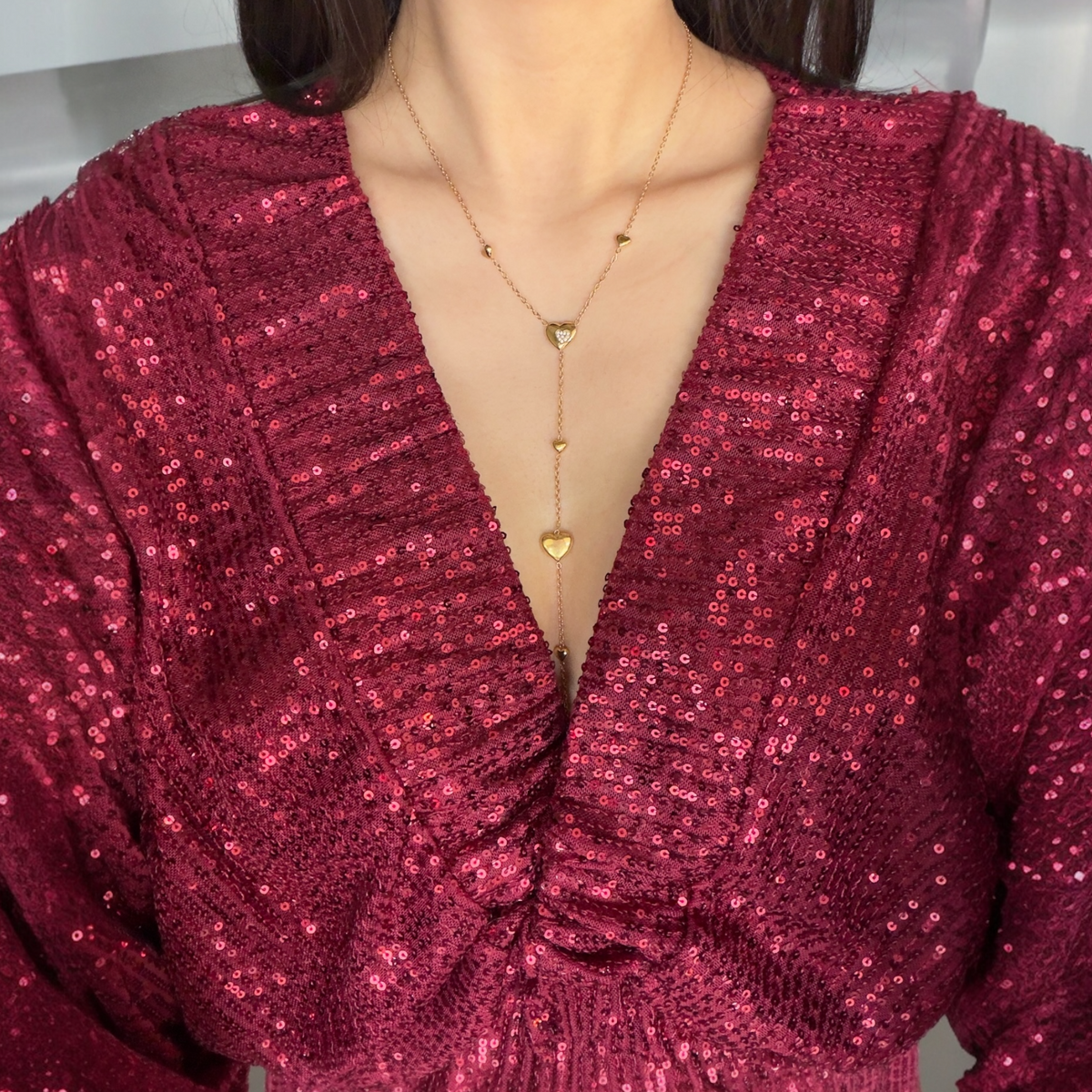 Cosy Y ketting Goud SOFIZARE