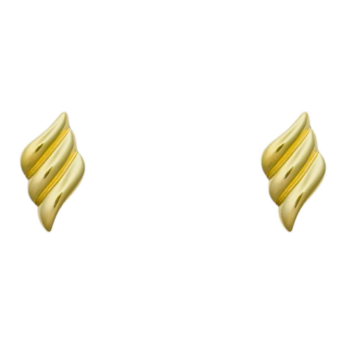 Cream studs oorbellen Goud SOFIZARE
