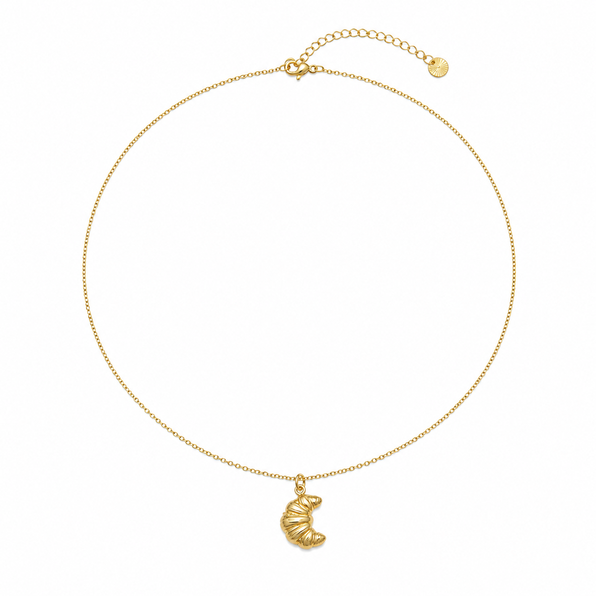 Croissaint ketting Goud SOFIZARE