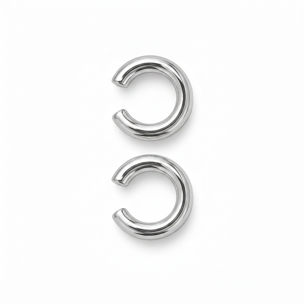 Double Ear Cuff Zilver