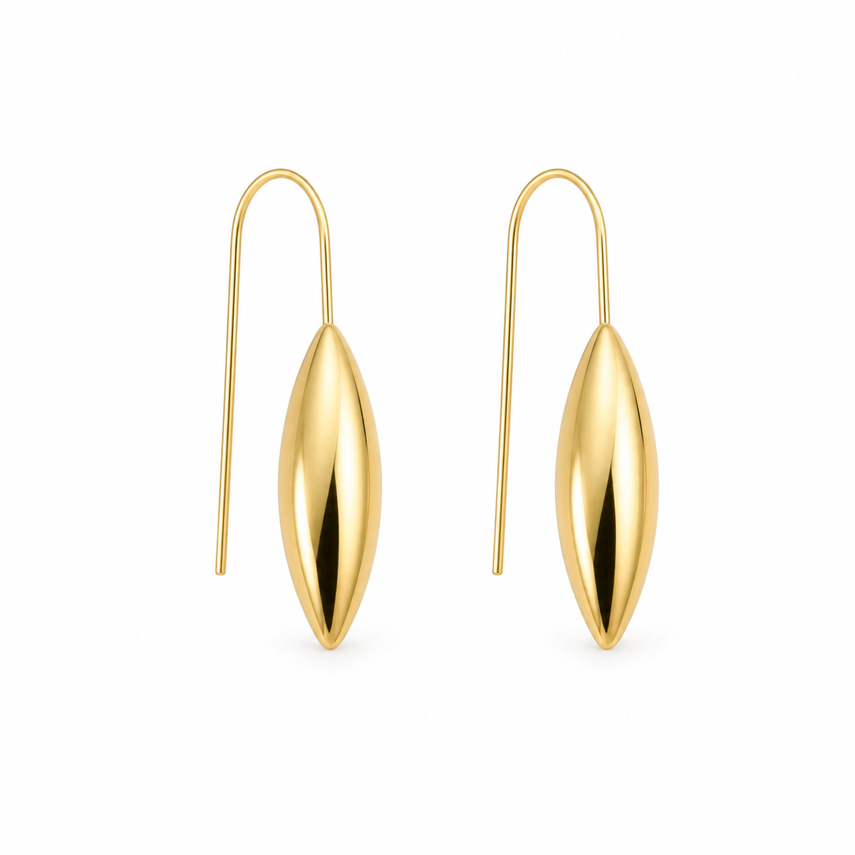 Drops hangers oorbellen Goud SOFIZARE