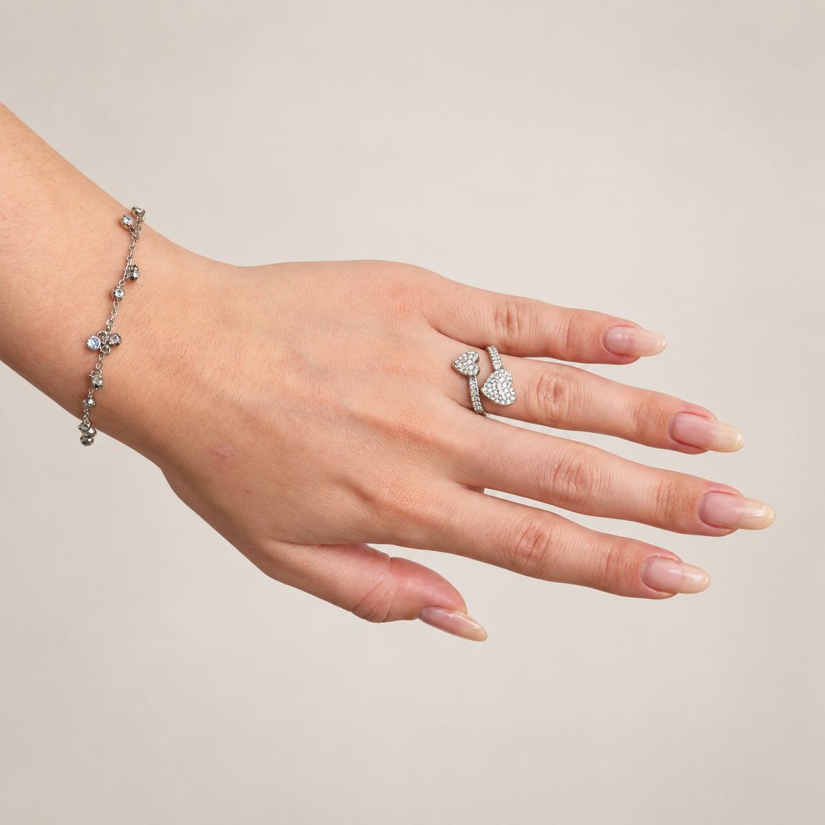 Eternity heart ring Zilver SOFIZARE