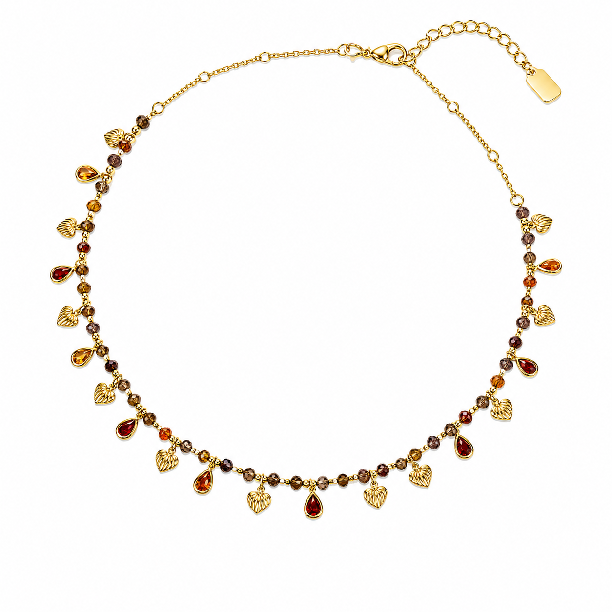 Happy Heart Beads necklace
