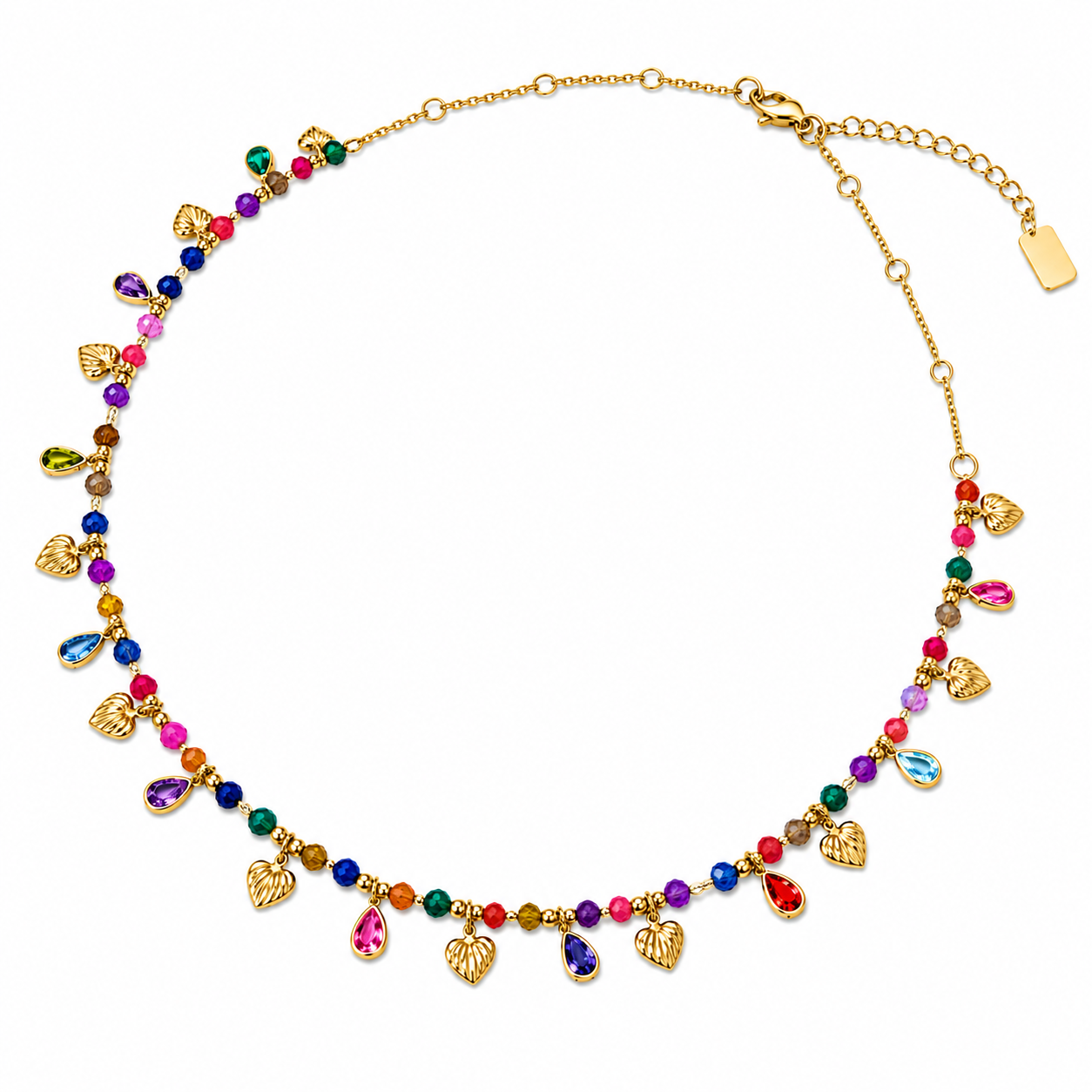 Happy Heart Beads necklace