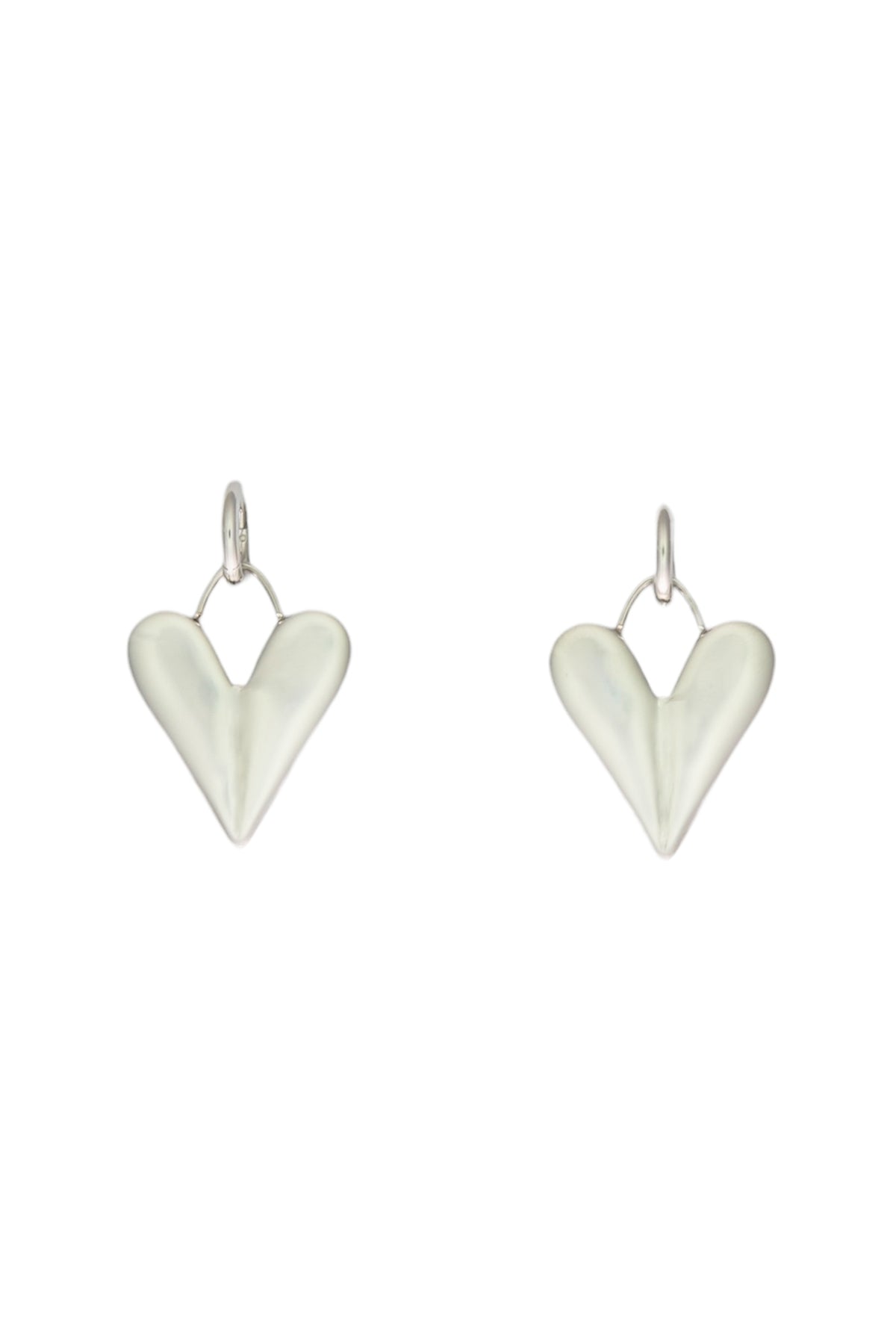 Hart hangers oorbellen Zilver SOFIZARE