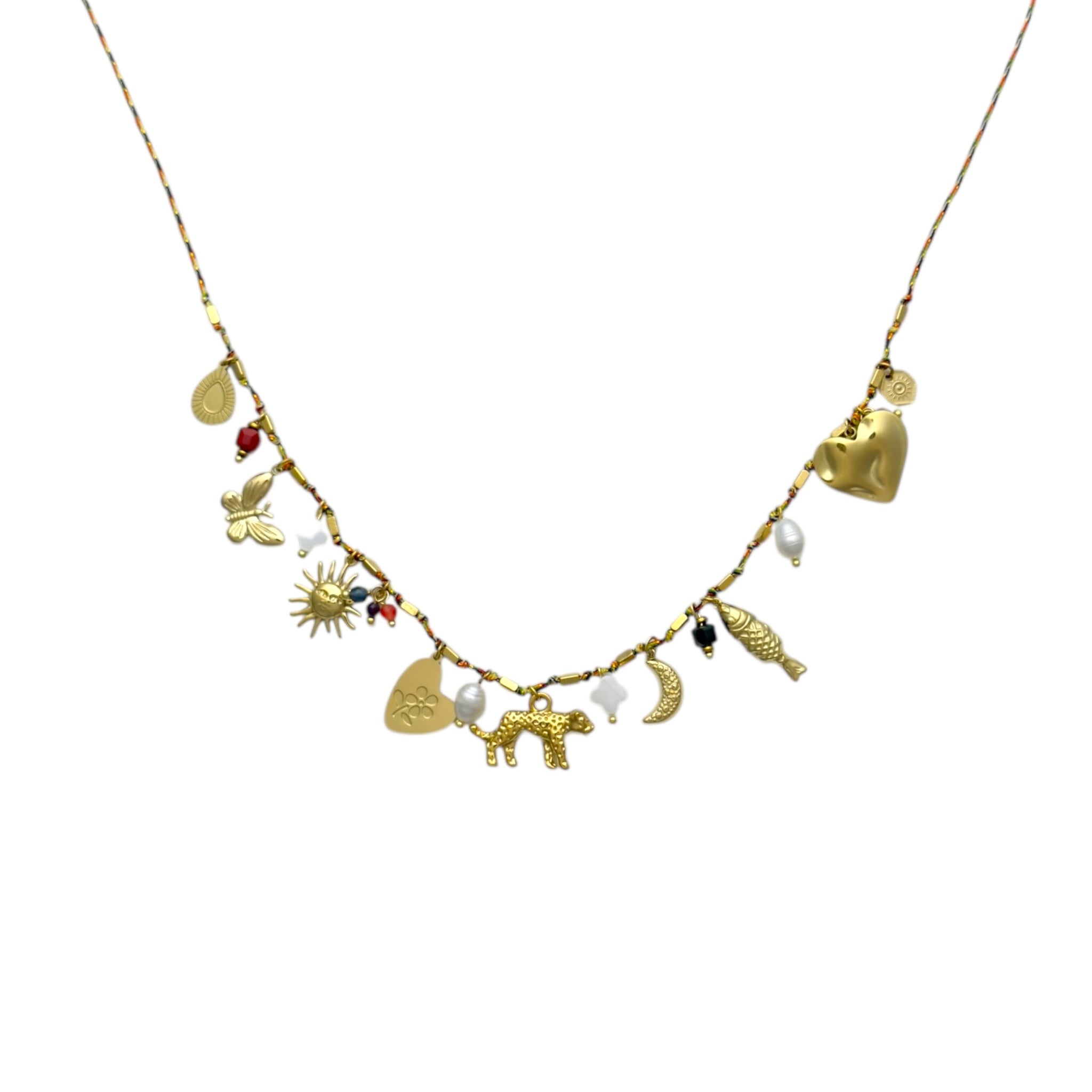 Jags ketting Bruin SOFIZARE