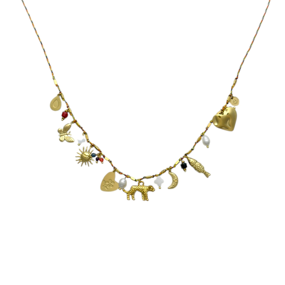 Jags ketting Bruin SOFIZARE