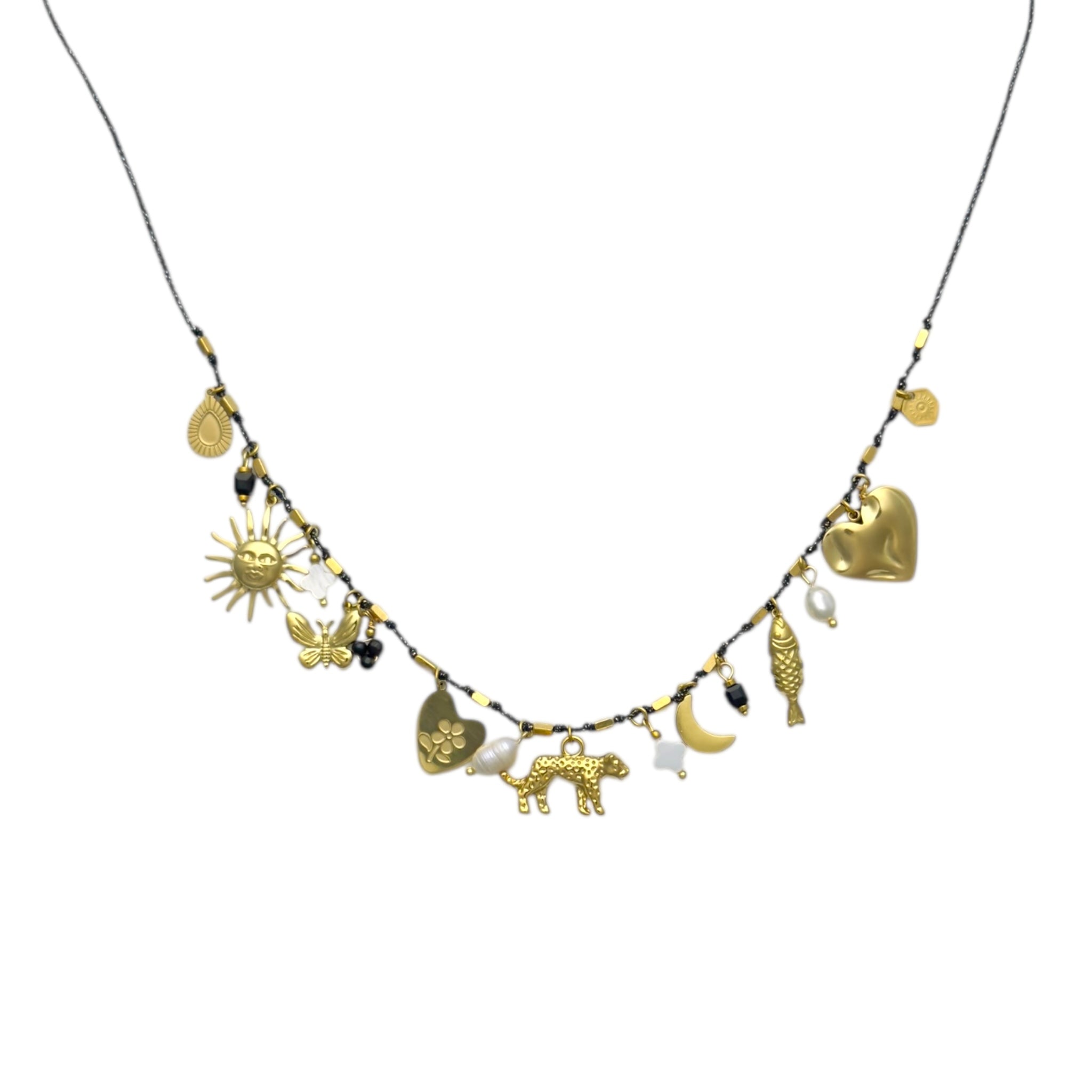 Jags ketting Zwart SOFIZARE