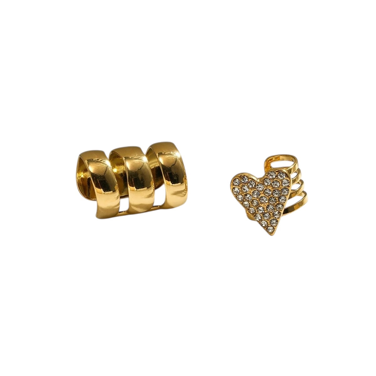 Love ear cuff Goud SOFIZARE