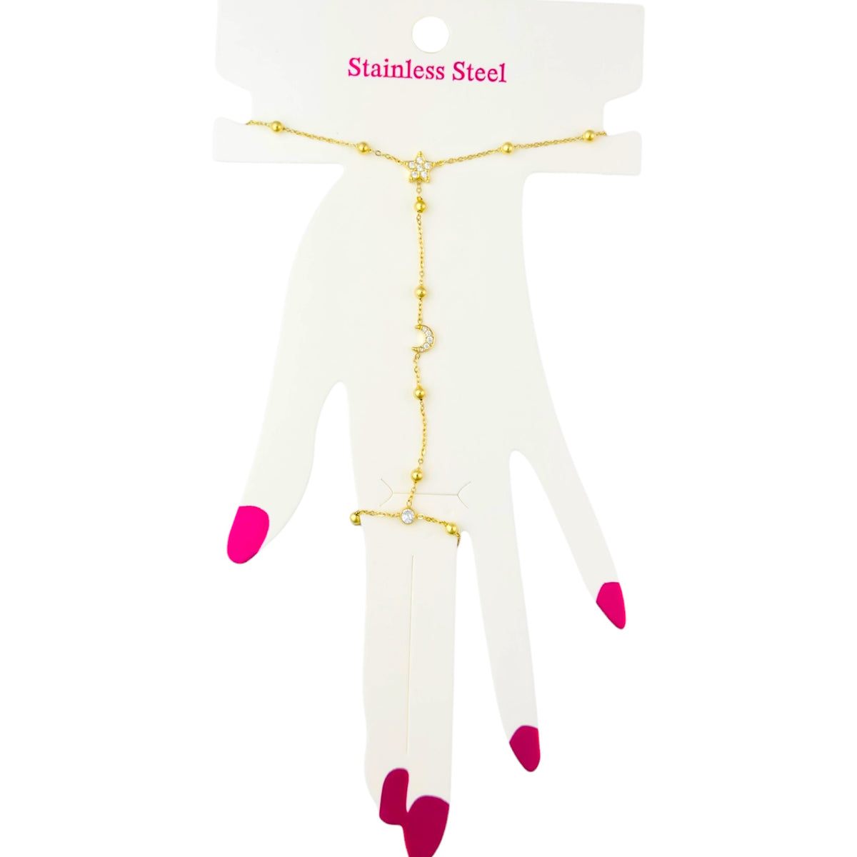 Moony hand chain Goud SOFIZARE